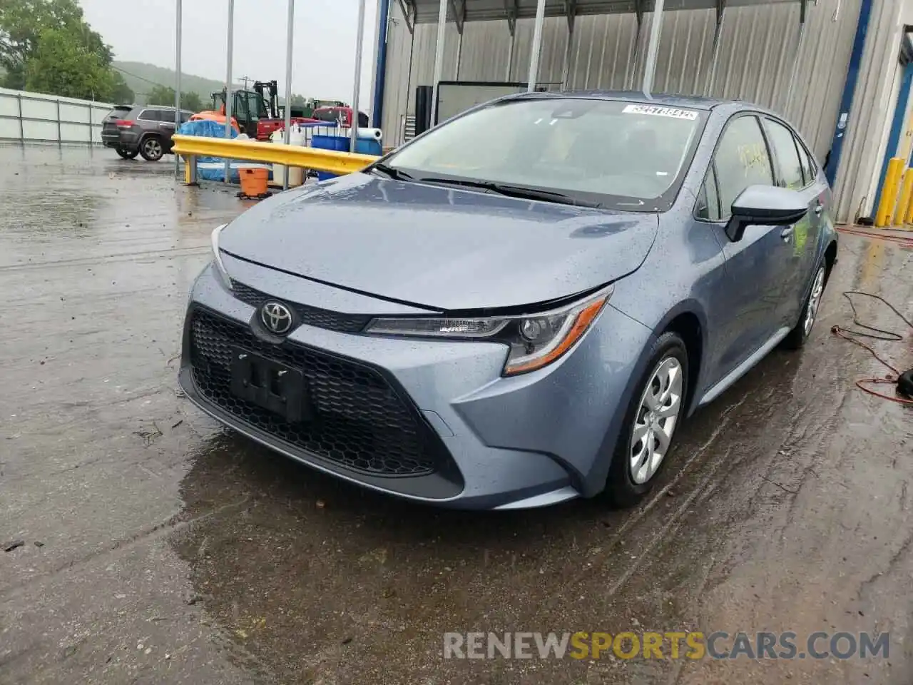 2 Photograph of a damaged car JTDEPRAE6LJ025953 TOYOTA COROLLA 2020