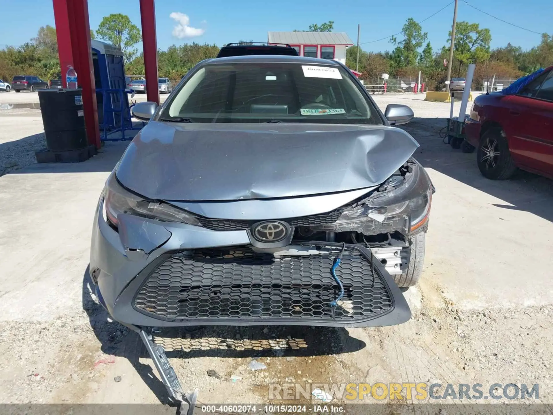12 Photograph of a damaged car JTDEPRAE6LJ030280 TOYOTA COROLLA 2020