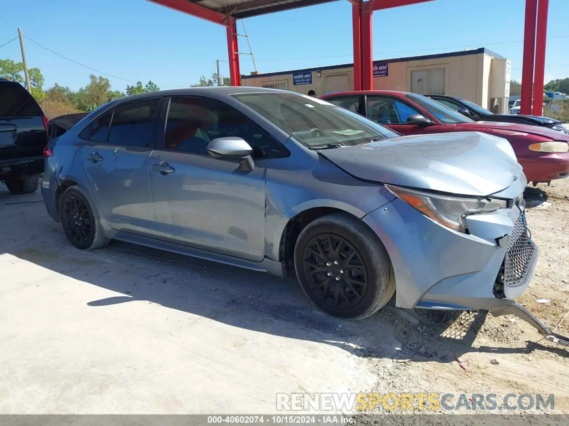 13 Photograph of a damaged car JTDEPRAE6LJ030280 TOYOTA COROLLA 2020
