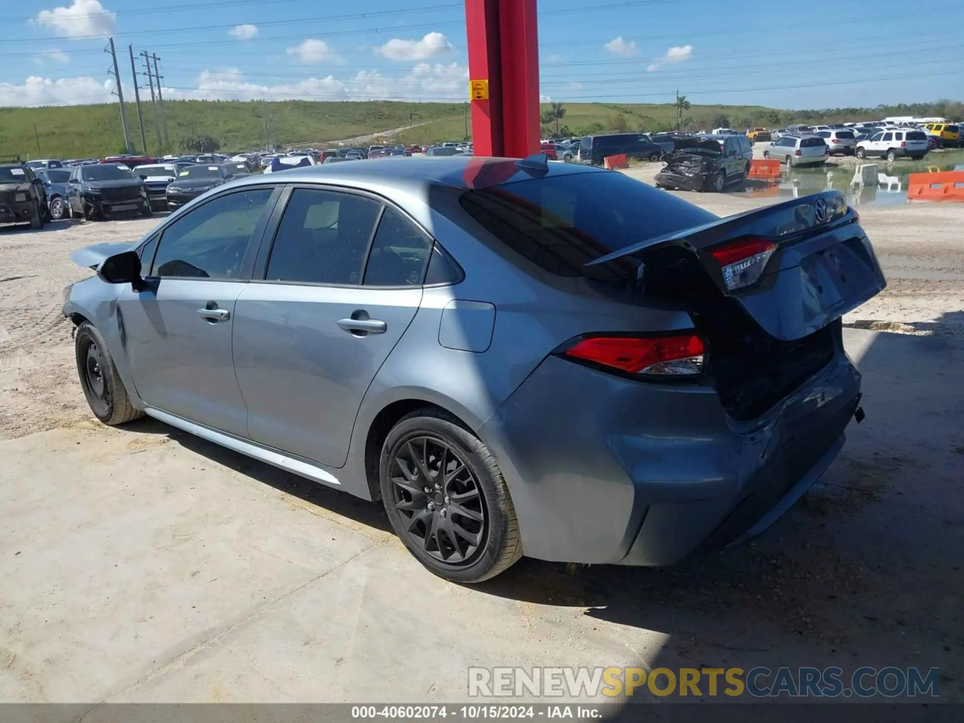 14 Photograph of a damaged car JTDEPRAE6LJ030280 TOYOTA COROLLA 2020