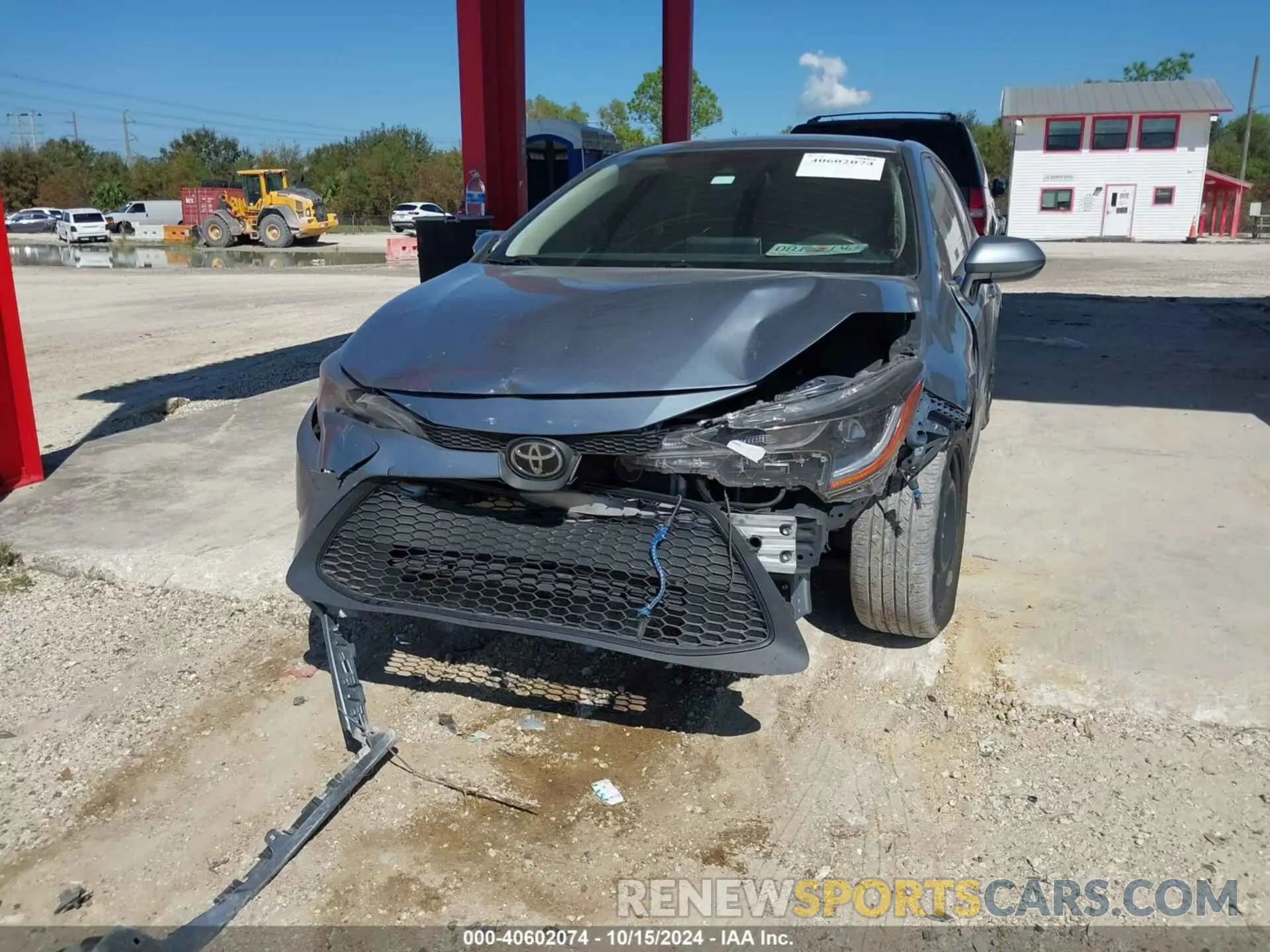 6 Photograph of a damaged car JTDEPRAE6LJ030280 TOYOTA COROLLA 2020