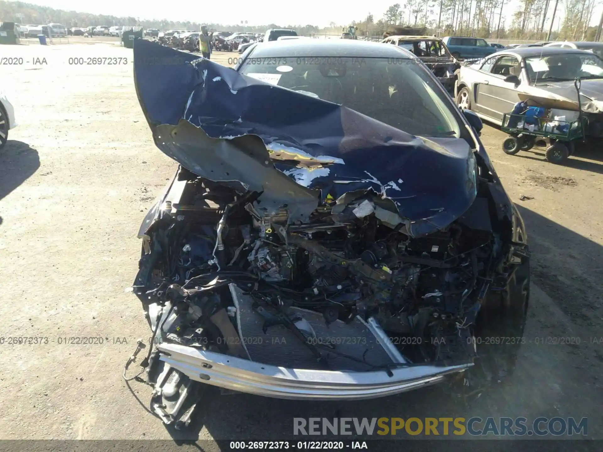 6 Photograph of a damaged car JTDEPRAE6LJ030960 TOYOTA COROLLA 2020