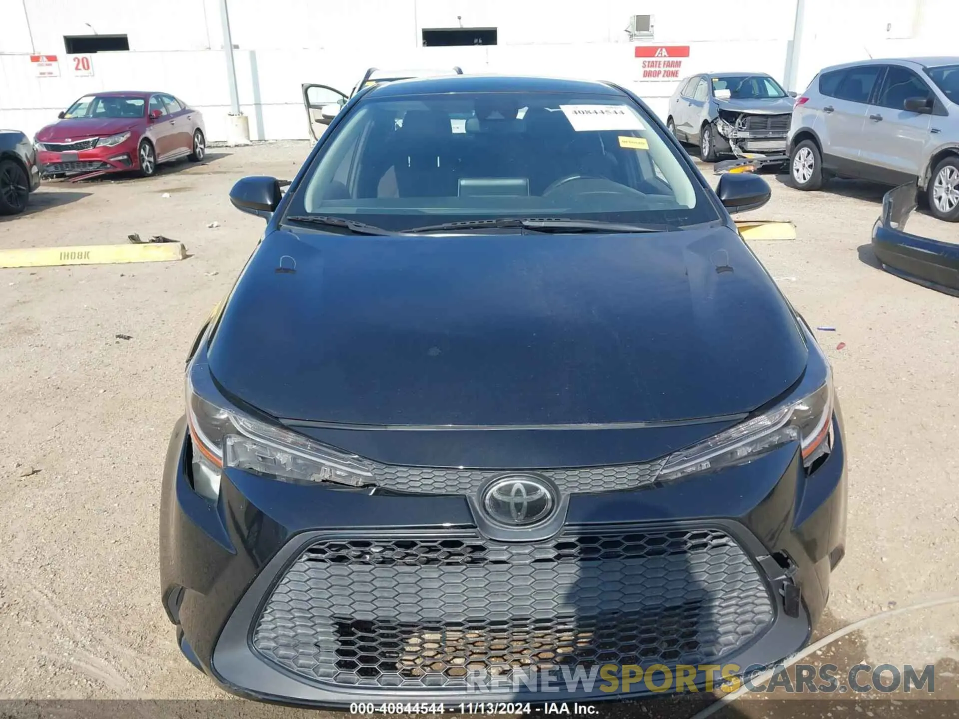 13 Photograph of a damaged car JTDEPRAE6LJ034619 TOYOTA COROLLA 2020