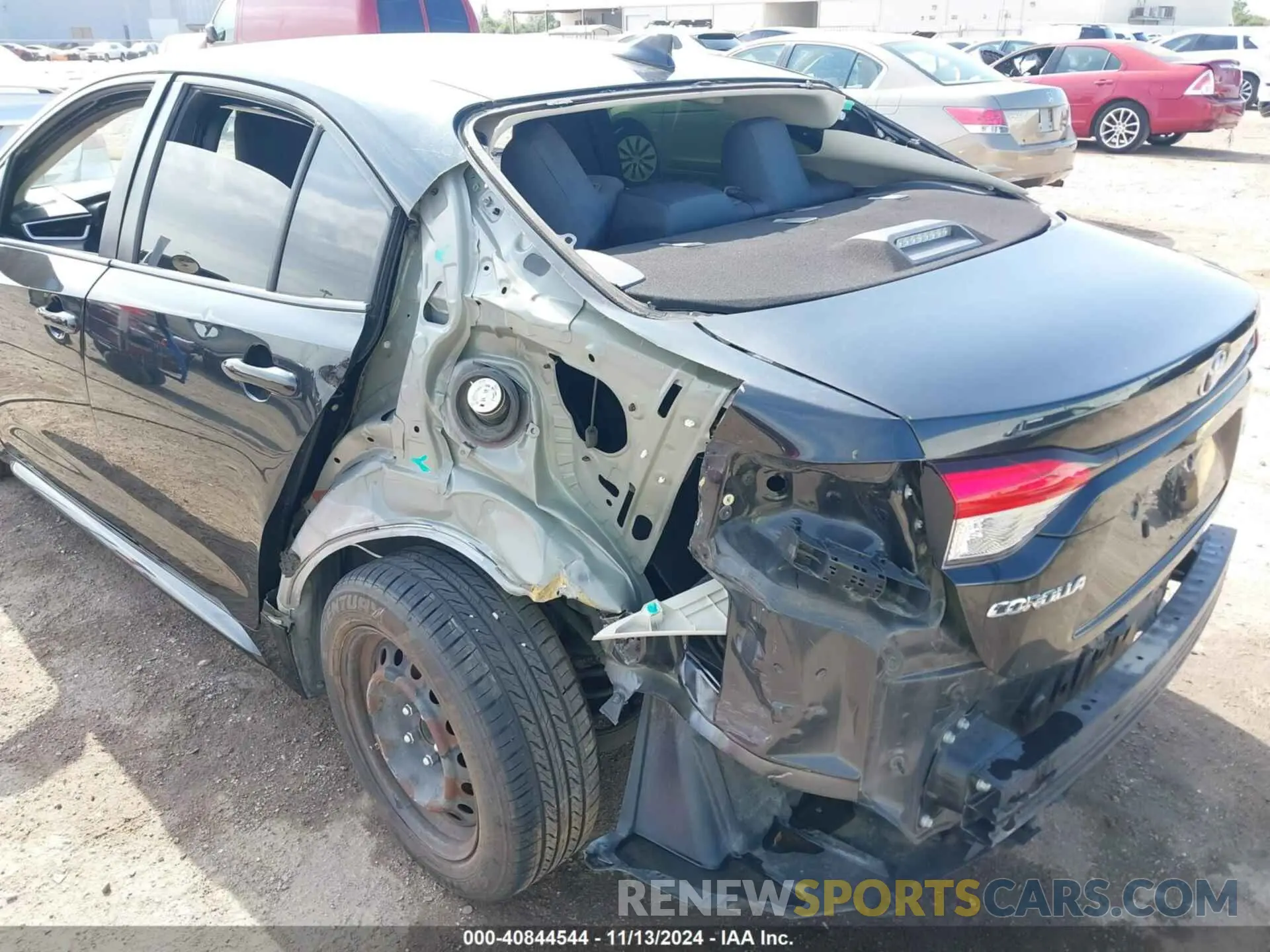 6 Photograph of a damaged car JTDEPRAE6LJ034619 TOYOTA COROLLA 2020