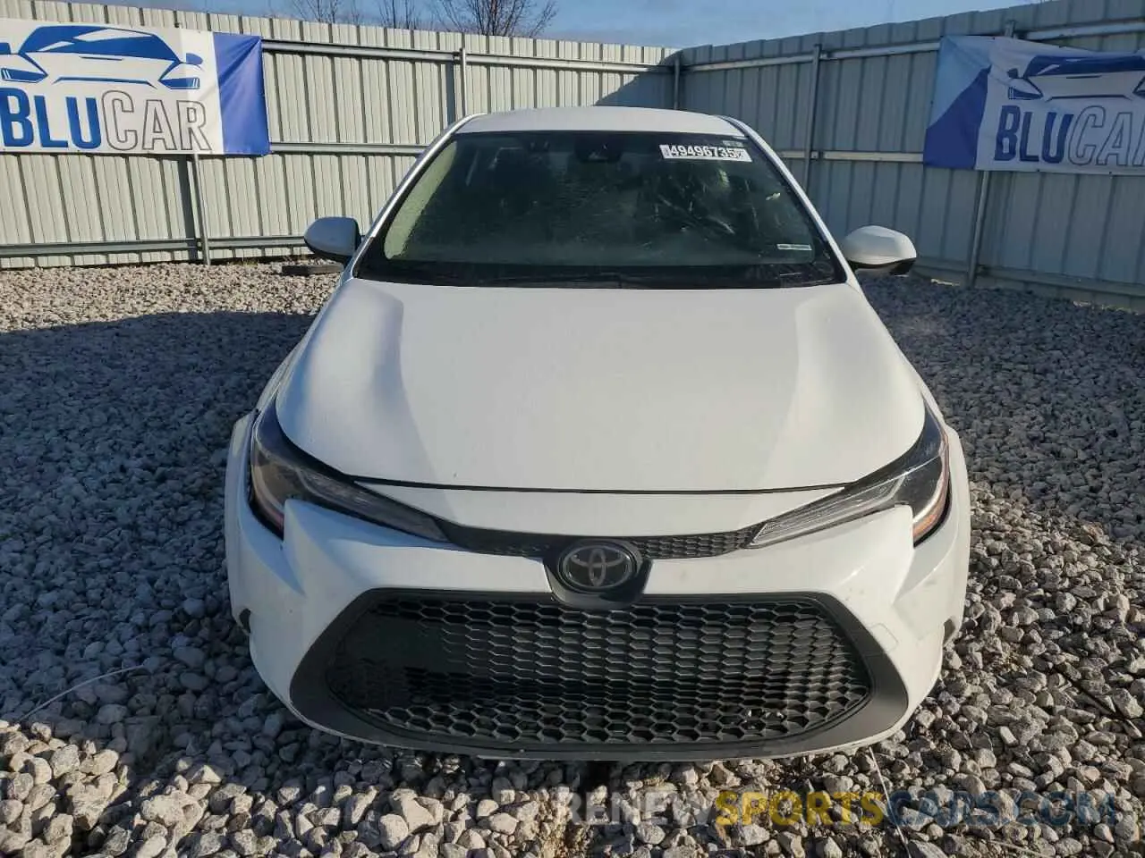 5 Photograph of a damaged car JTDEPRAE6LJ036452 TOYOTA COROLLA 2020