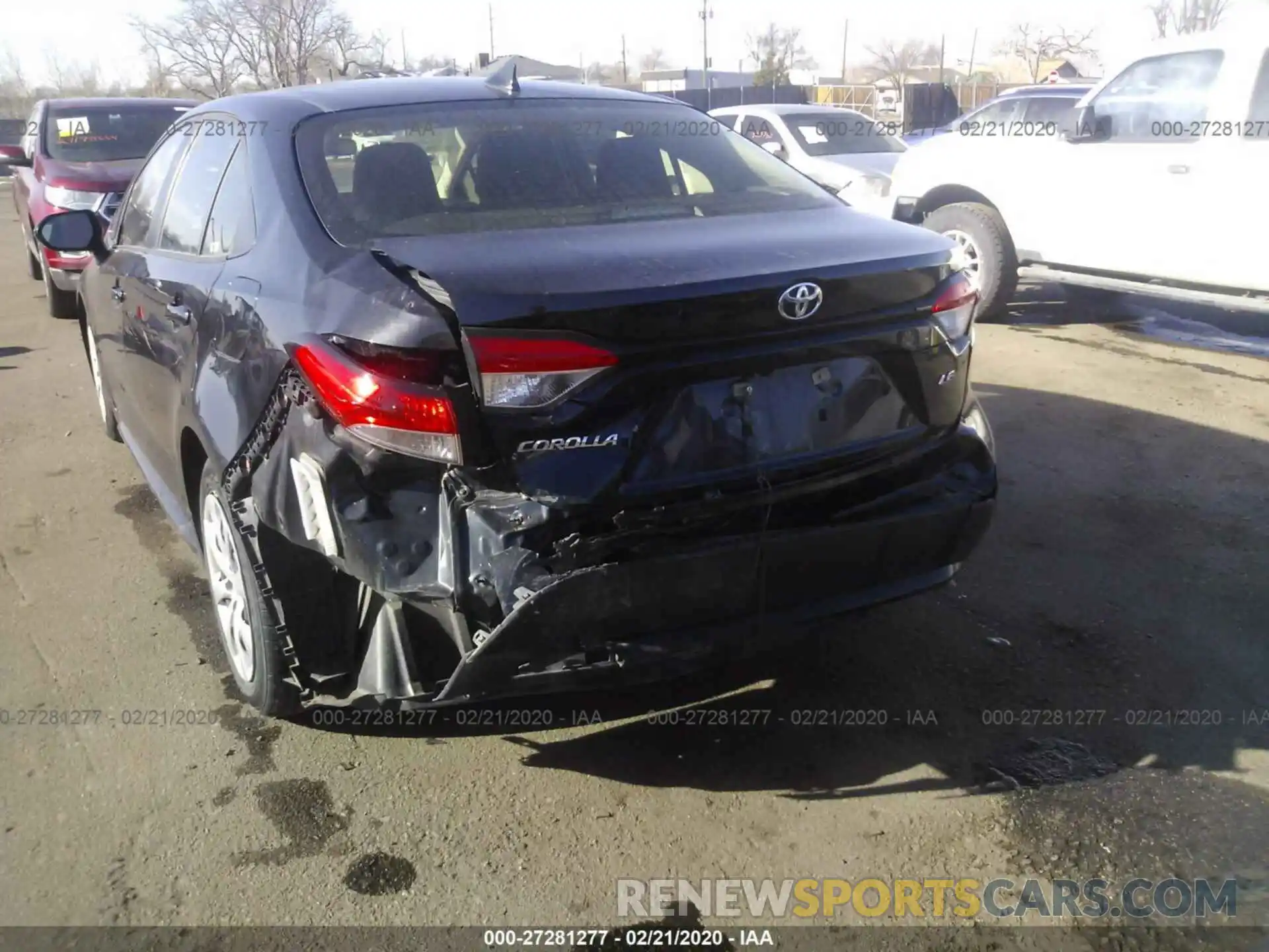 6 Photograph of a damaged car JTDEPRAE6LJ037391 TOYOTA COROLLA 2020