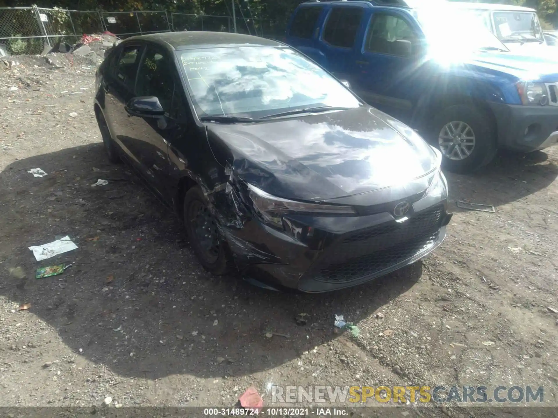 6 Photograph of a damaged car JTDEPRAE6LJ038363 TOYOTA COROLLA 2020