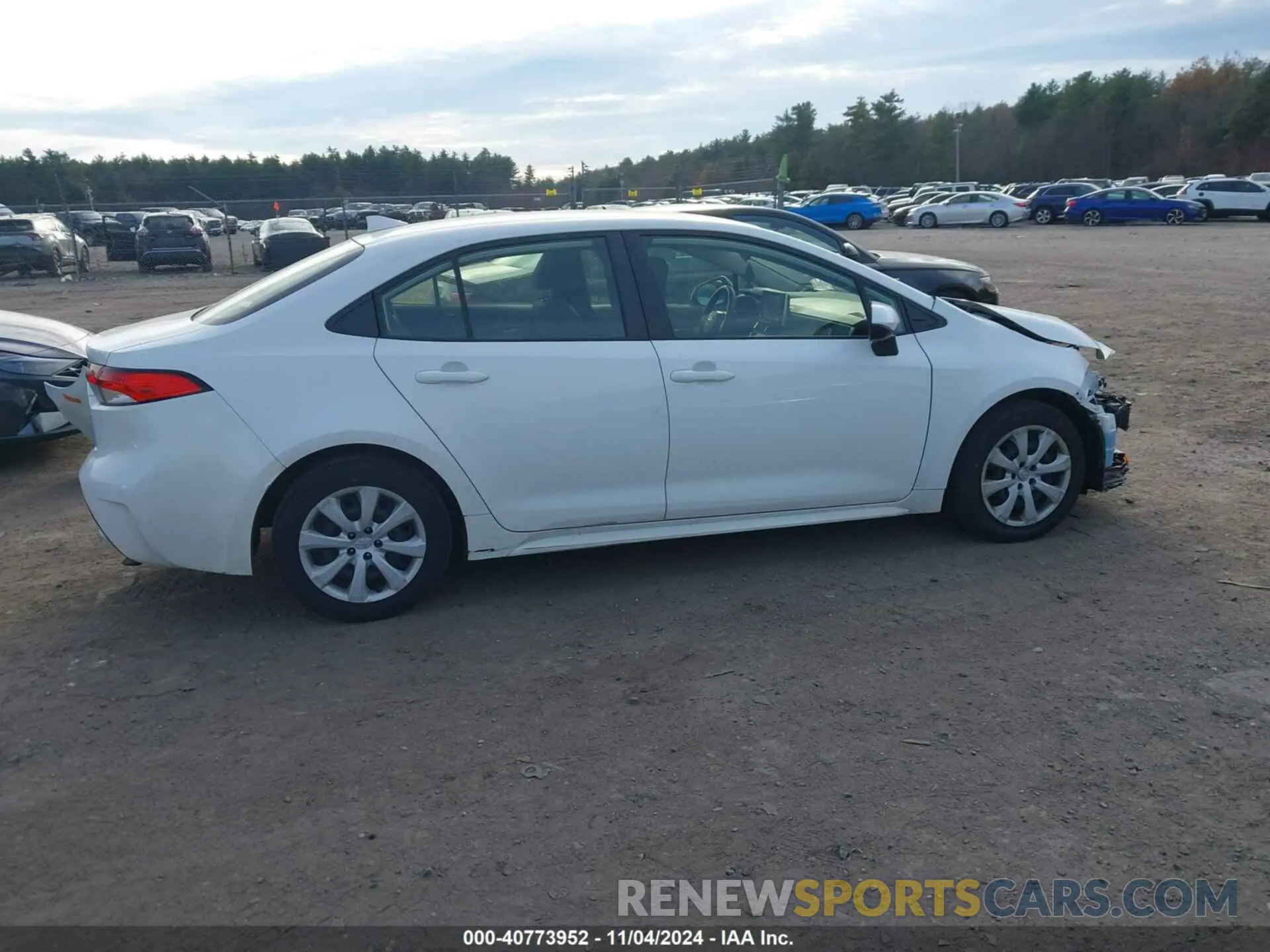 14 Photograph of a damaged car JTDEPRAE6LJ040274 TOYOTA COROLLA 2020