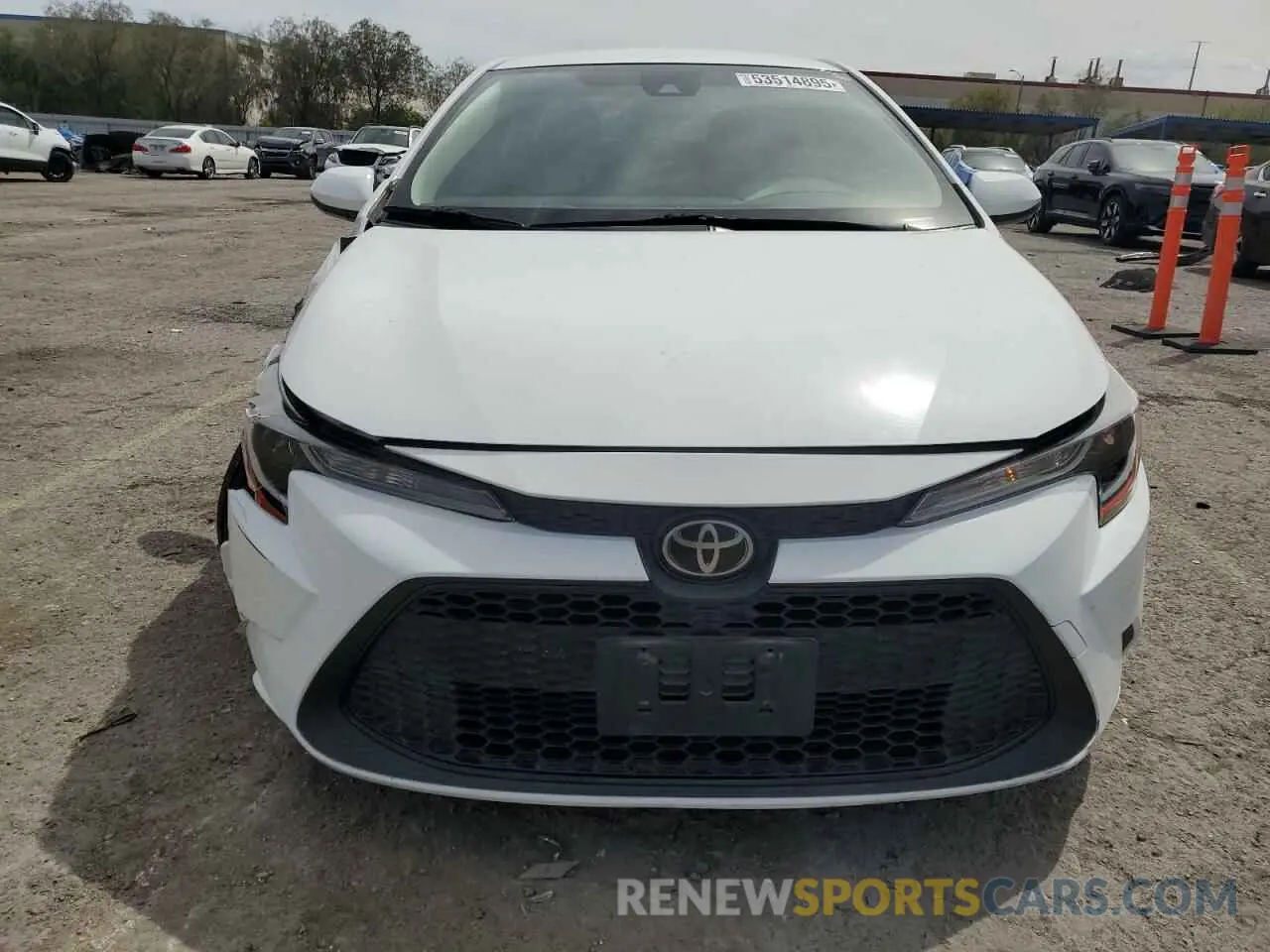 5 Photograph of a damaged car JTDEPRAE6LJ042770 TOYOTA COROLLA 2020