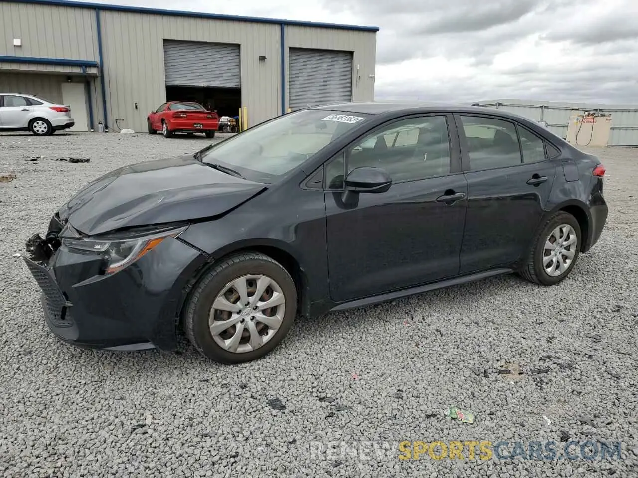 1 Photograph of a damaged car JTDEPRAE6LJ044812 TOYOTA COROLLA 2020
