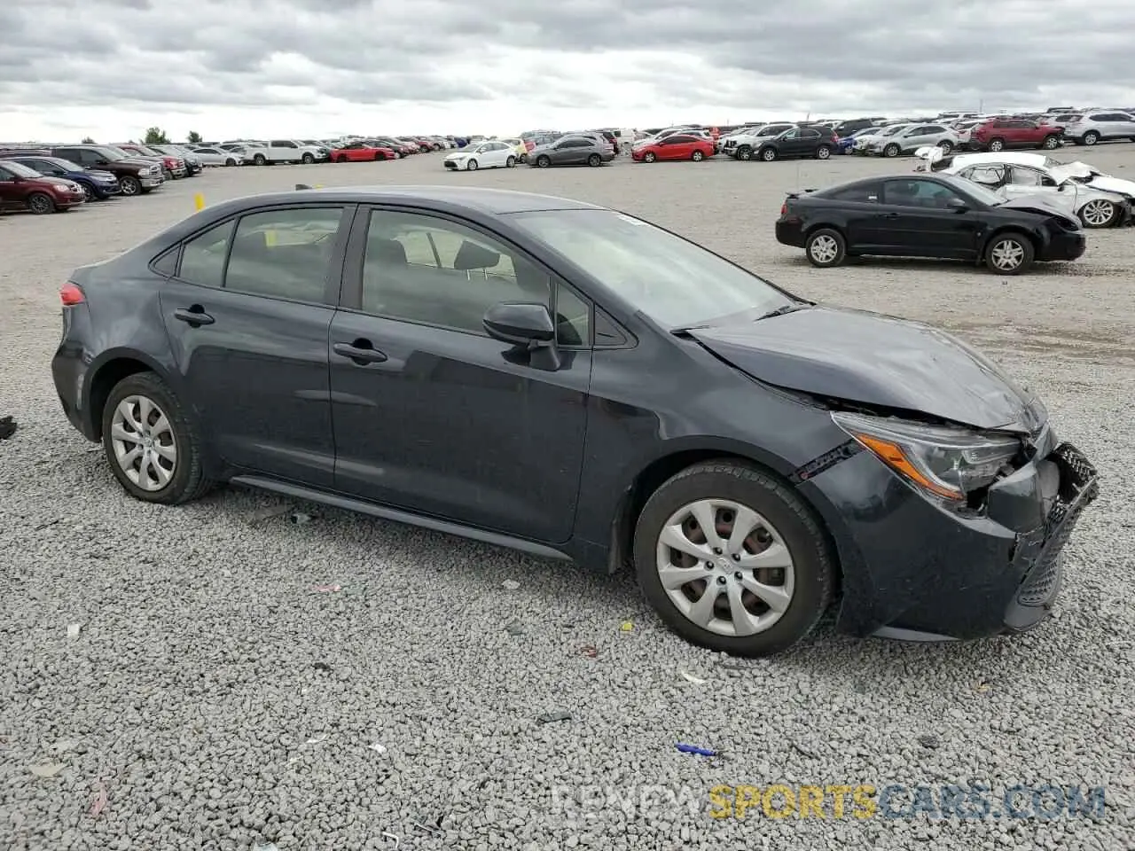 4 Photograph of a damaged car JTDEPRAE6LJ044812 TOYOTA COROLLA 2020