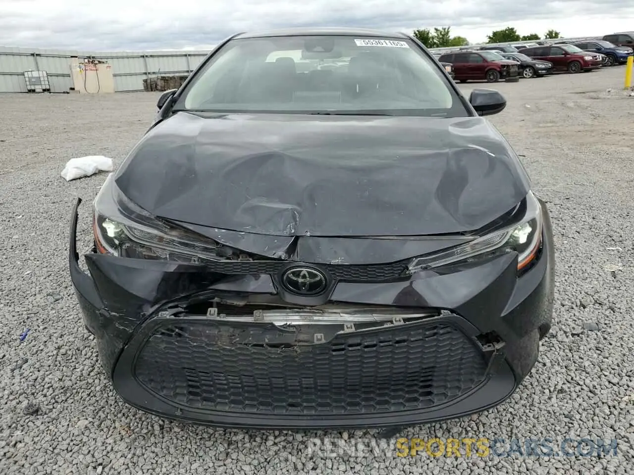 5 Photograph of a damaged car JTDEPRAE6LJ044812 TOYOTA COROLLA 2020