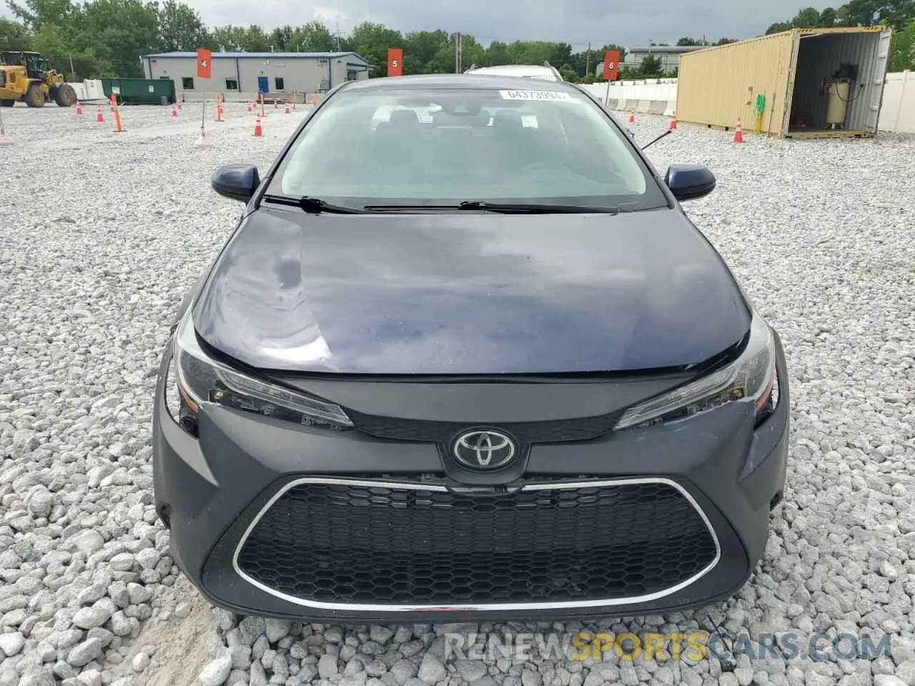 5 Photograph of a damaged car JTDEPRAE6LJ045930 TOYOTA COROLLA 2020