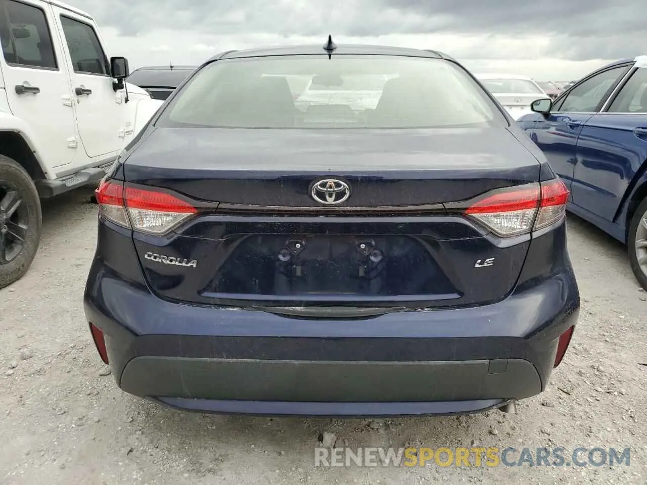 6 Photograph of a damaged car JTDEPRAE6LJ050139 TOYOTA COROLLA 2020