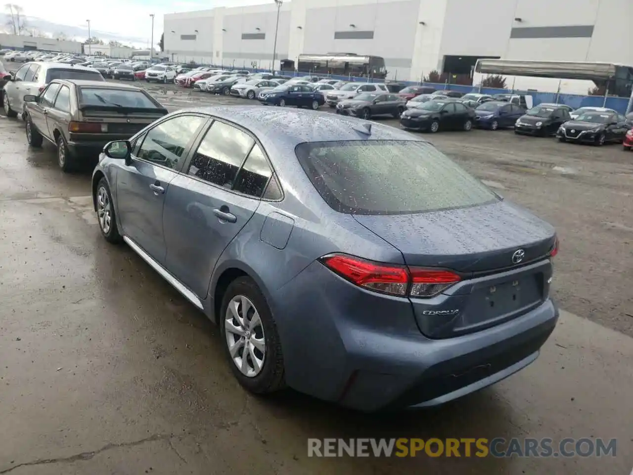 3 Photograph of a damaged car JTDEPRAE6LJ051291 TOYOTA COROLLA 2020