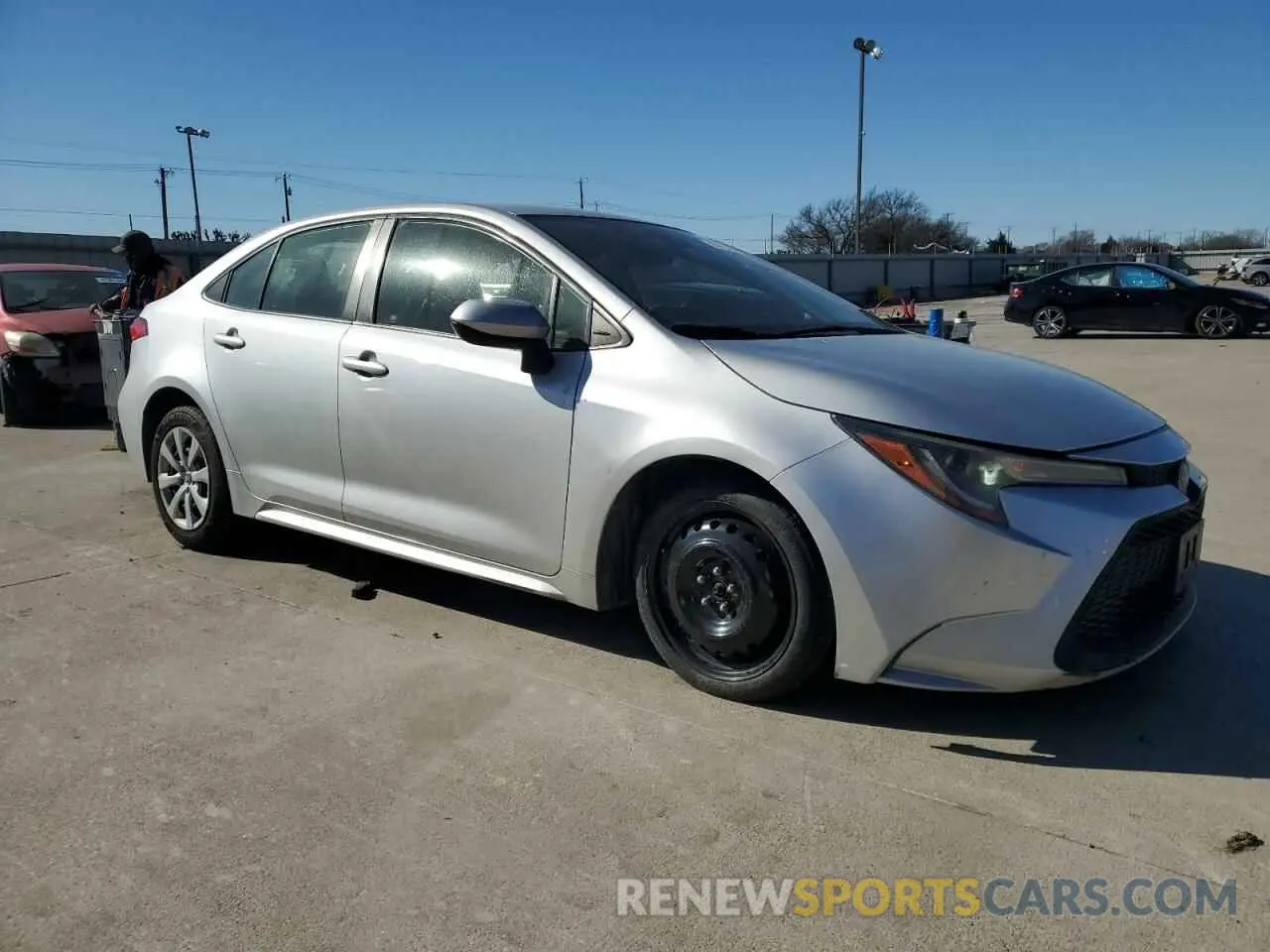 4 Photograph of a damaged car JTDEPRAE6LJ051629 TOYOTA COROLLA 2020