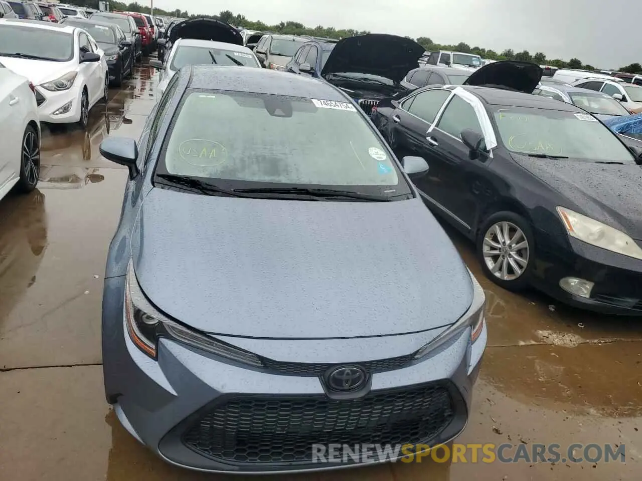 5 Photograph of a damaged car JTDEPRAE6LJ056524 TOYOTA COROLLA 2020