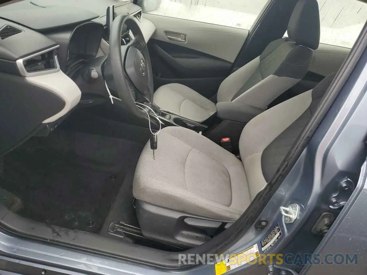7 Photograph of a damaged car JTDEPRAE6LJ056524 TOYOTA COROLLA 2020