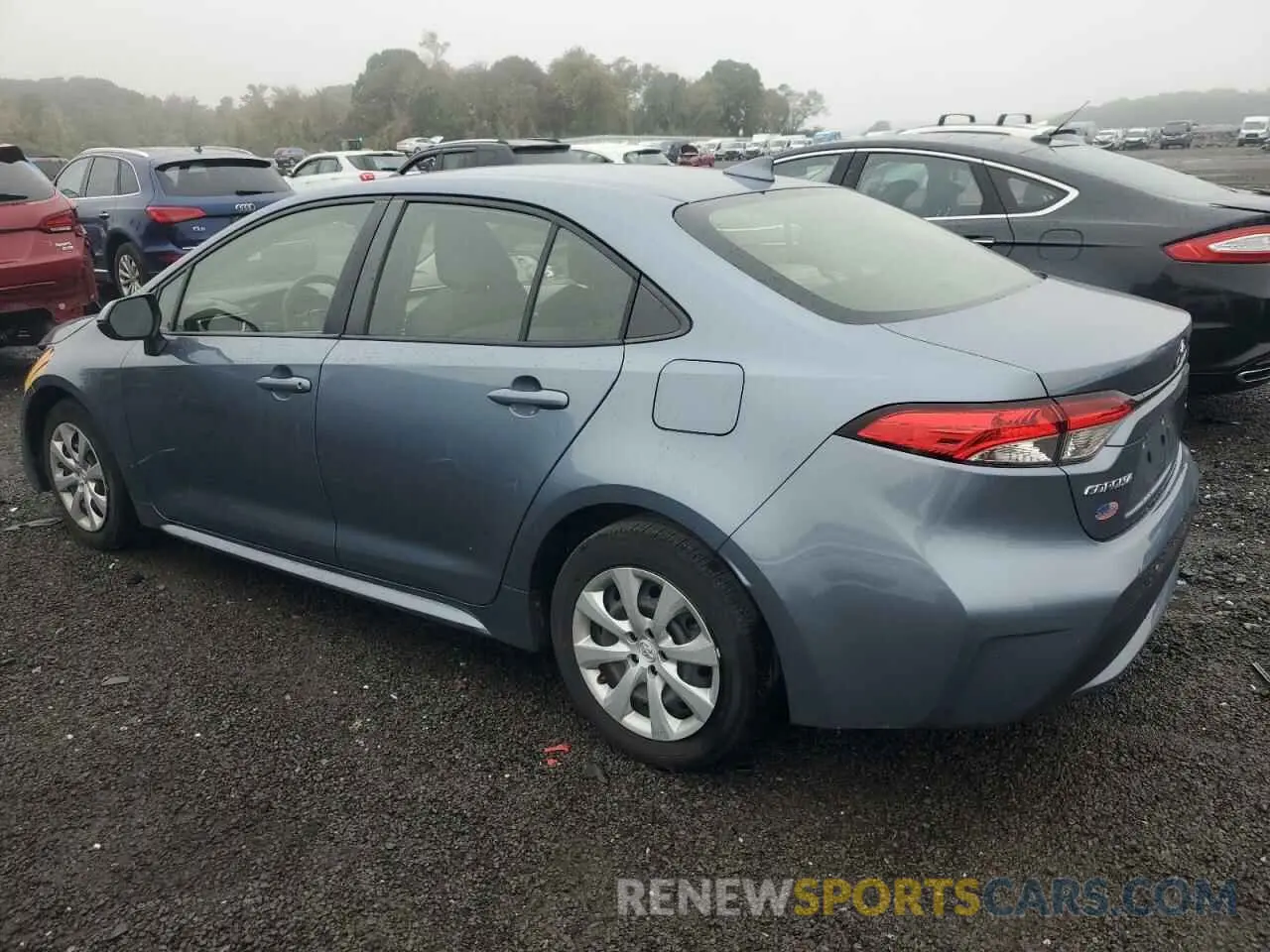 2 Photograph of a damaged car JTDEPRAE6LJ057608 TOYOTA COROLLA 2020