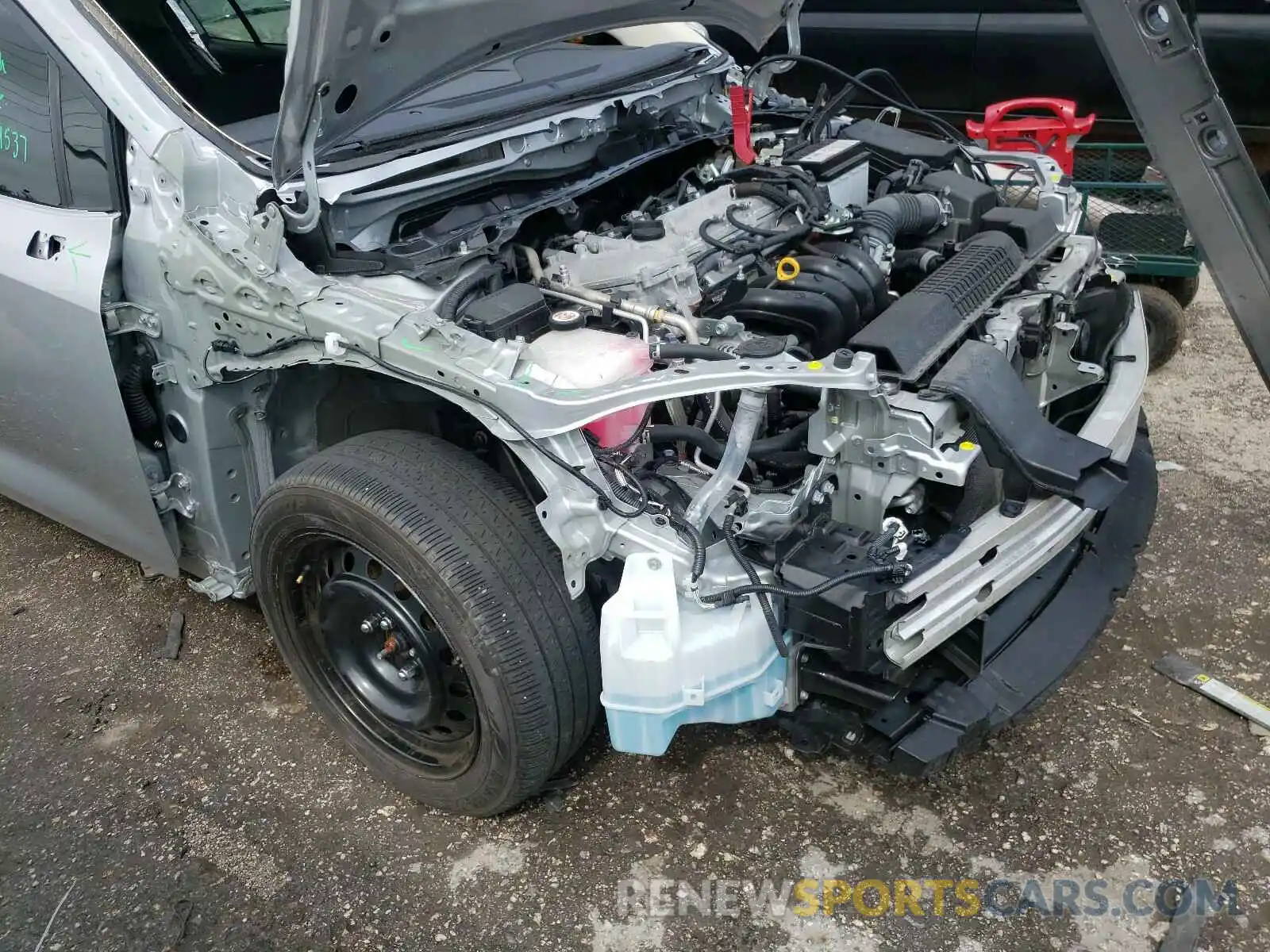 9 Photograph of a damaged car JTDEPRAE6LJ058144 TOYOTA COROLLA 2020