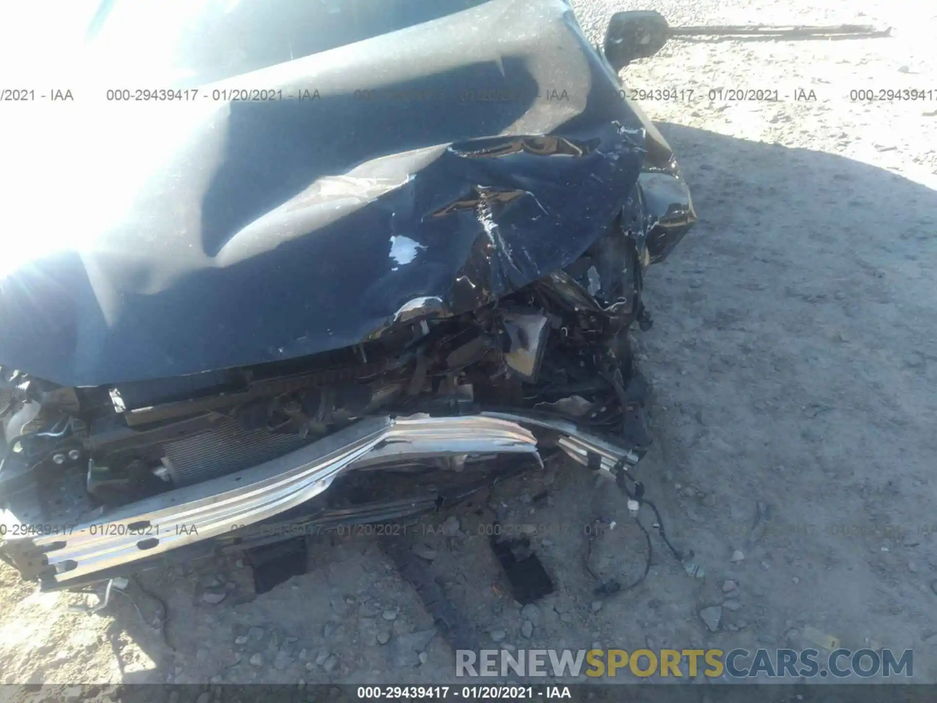 6 Photograph of a damaged car JTDEPRAE6LJ058399 TOYOTA COROLLA 2020