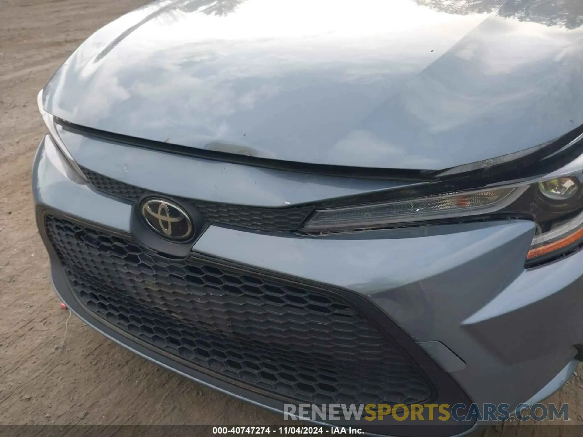 16 Photograph of a damaged car JTDEPRAE6LJ066275 TOYOTA COROLLA 2020