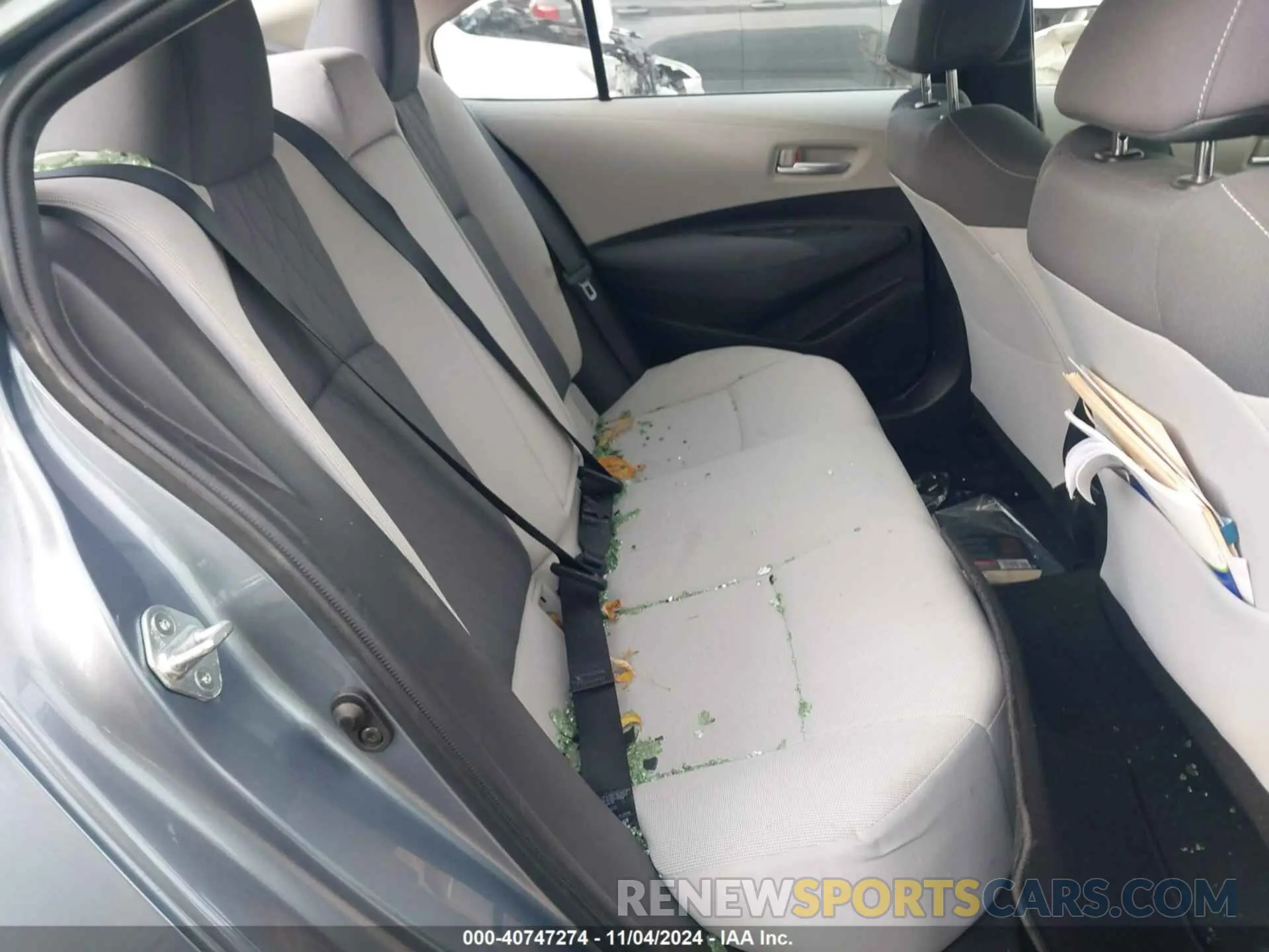 8 Photograph of a damaged car JTDEPRAE6LJ066275 TOYOTA COROLLA 2020