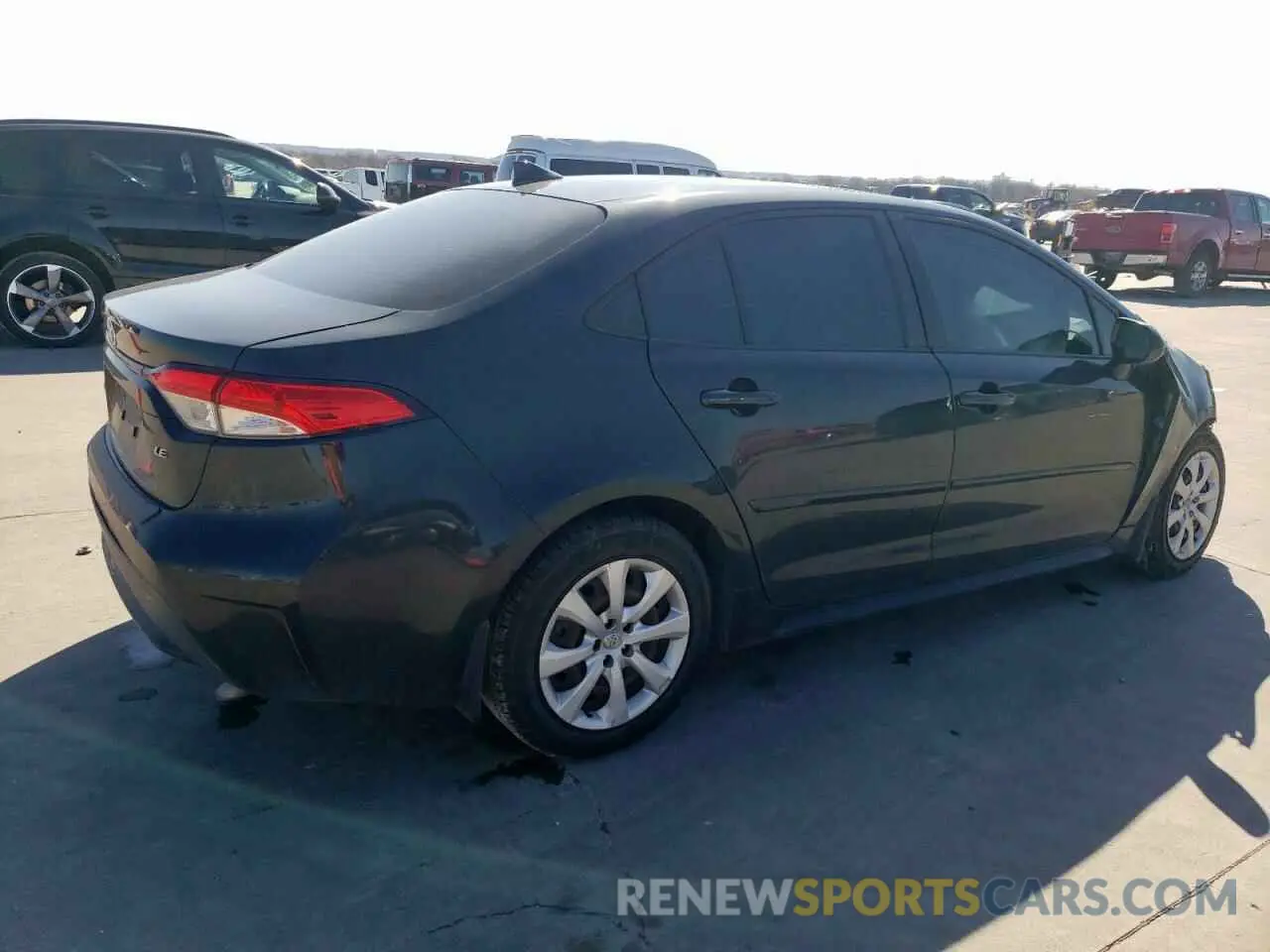 3 Photograph of a damaged car JTDEPRAE6LJ066857 TOYOTA COROLLA 2020