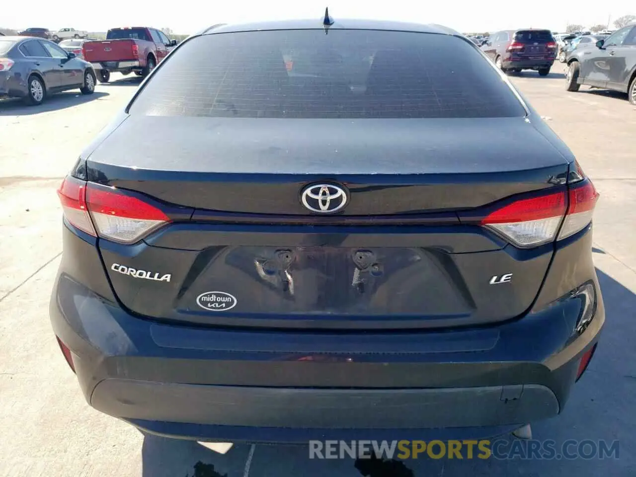6 Photograph of a damaged car JTDEPRAE6LJ066857 TOYOTA COROLLA 2020