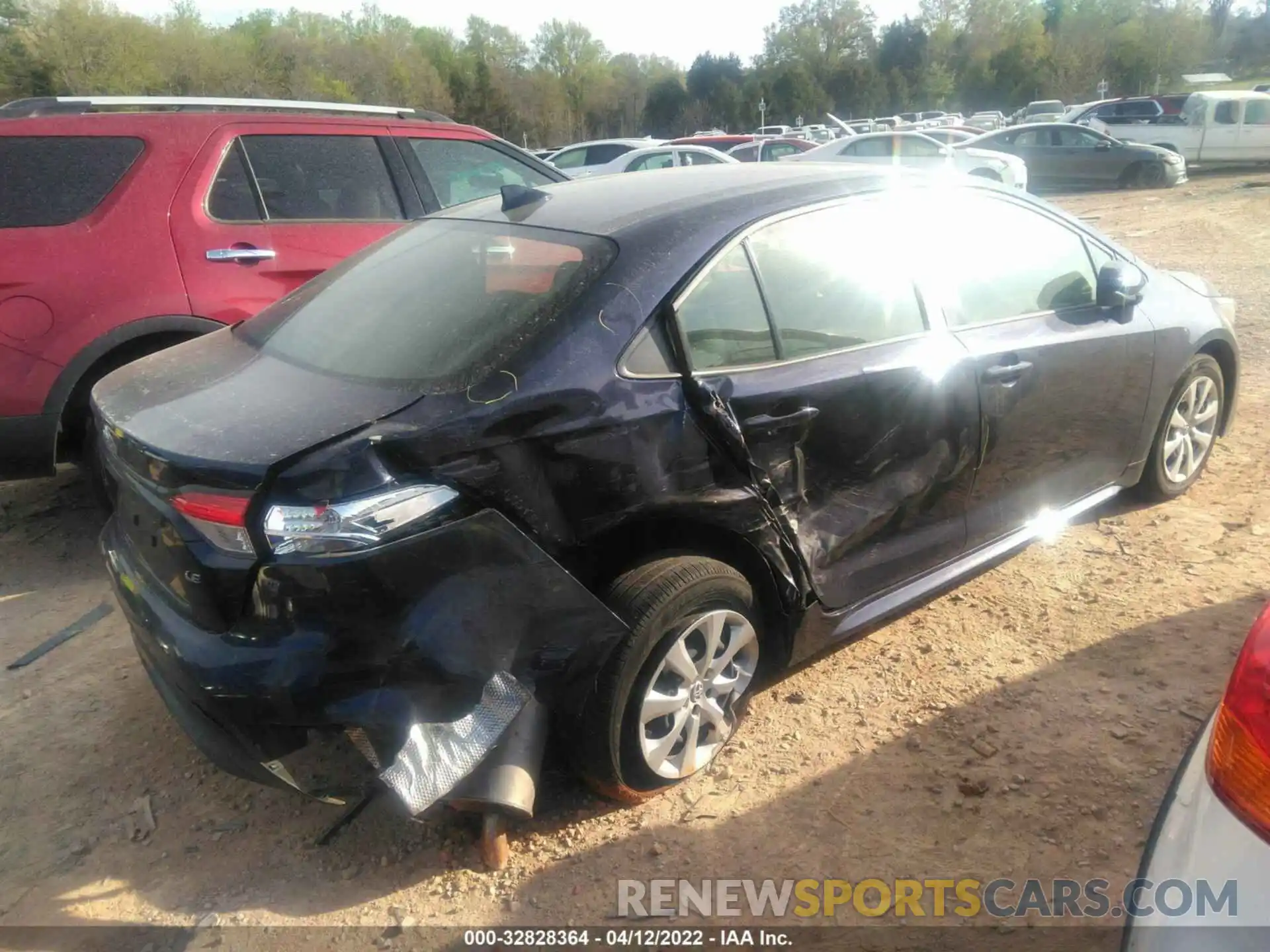 4 Photograph of a damaged car JTDEPRAE6LJ074036 TOYOTA COROLLA 2020