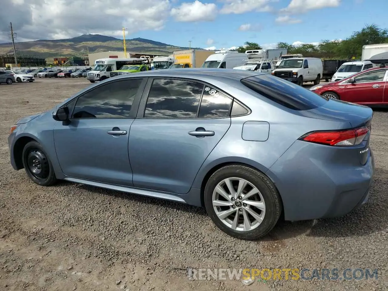 2 Photograph of a damaged car JTDEPRAE6LJ082587 TOYOTA COROLLA 2020
