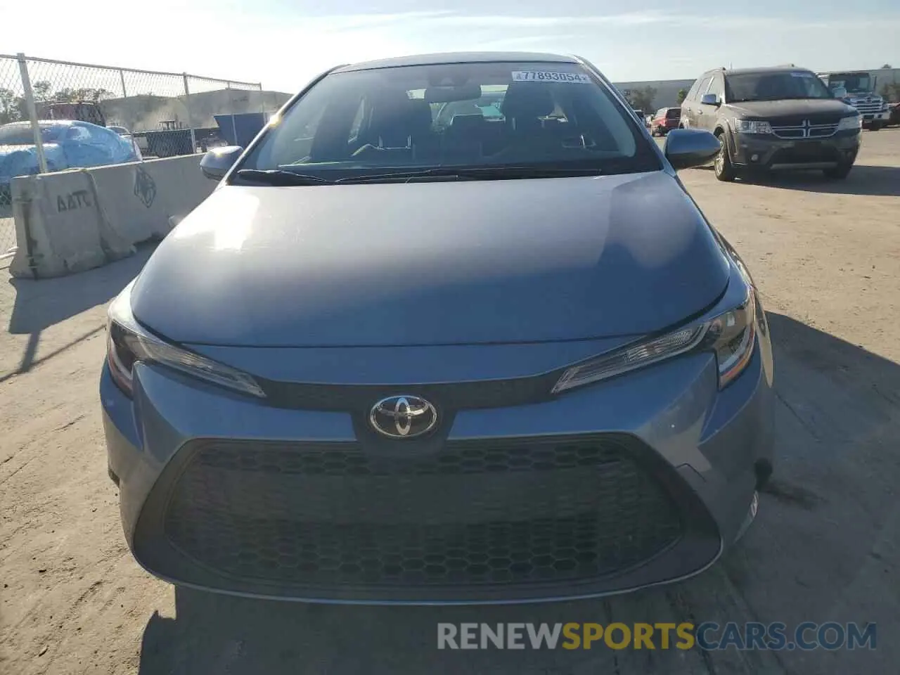 5 Photograph of a damaged car JTDEPRAE6LJ083707 TOYOTA COROLLA 2020