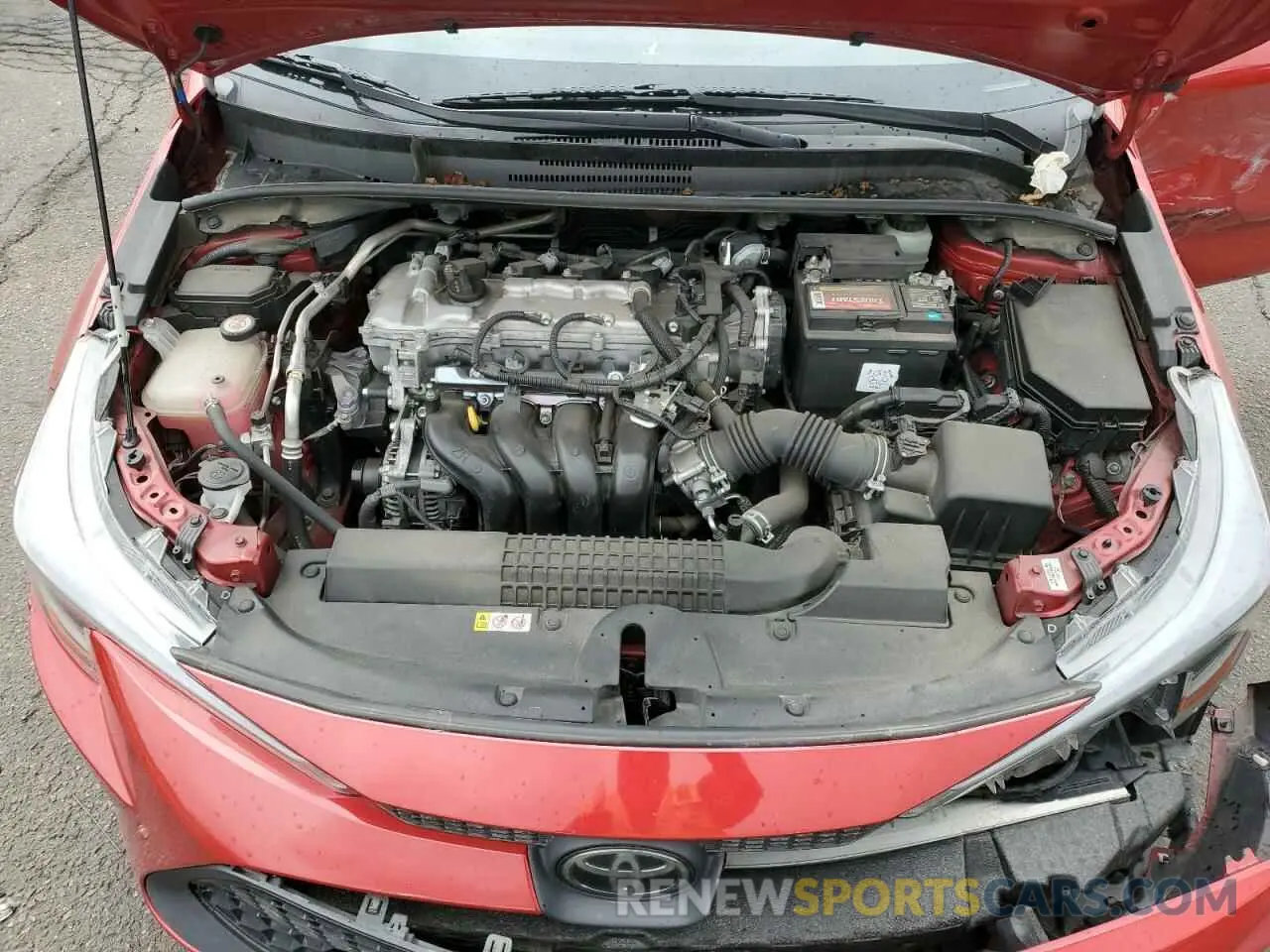 11 Photograph of a damaged car JTDEPRAE6LJ089331 TOYOTA COROLLA 2020