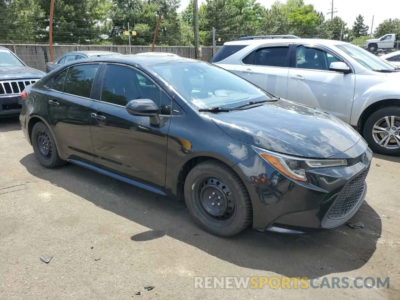 4 Photograph of a damaged car JTDEPRAE6LJ092150 TOYOTA COROLLA 2020