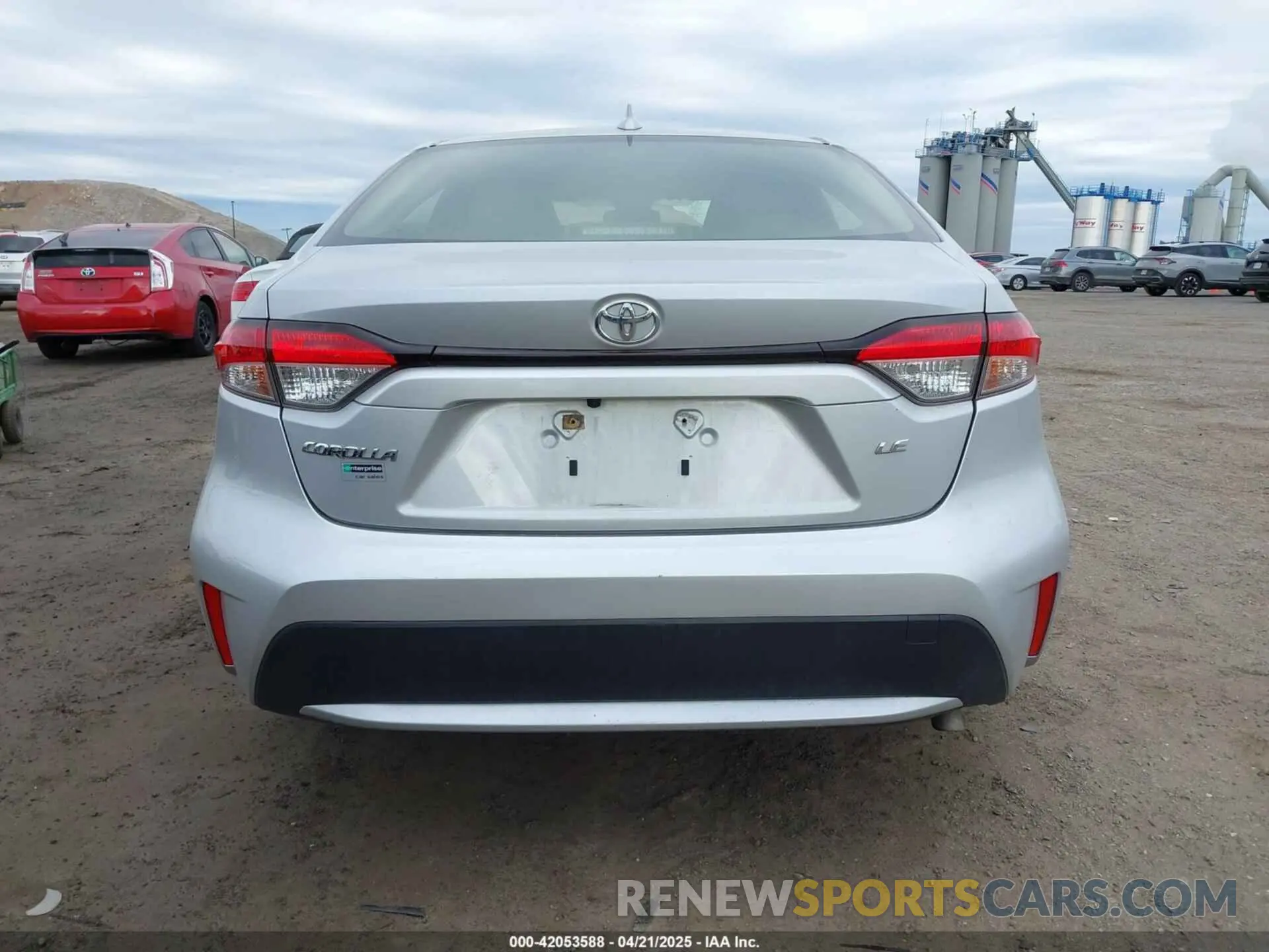 16 Photograph of a damaged car JTDEPRAE6LJ095761 TOYOTA COROLLA 2020