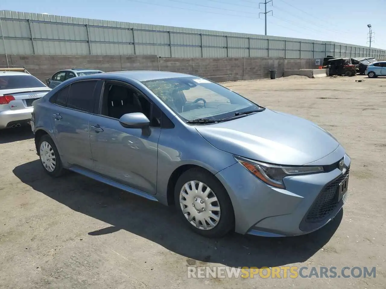 4 Photograph of a damaged car JTDEPRAE6LJ096165 TOYOTA COROLLA 2020