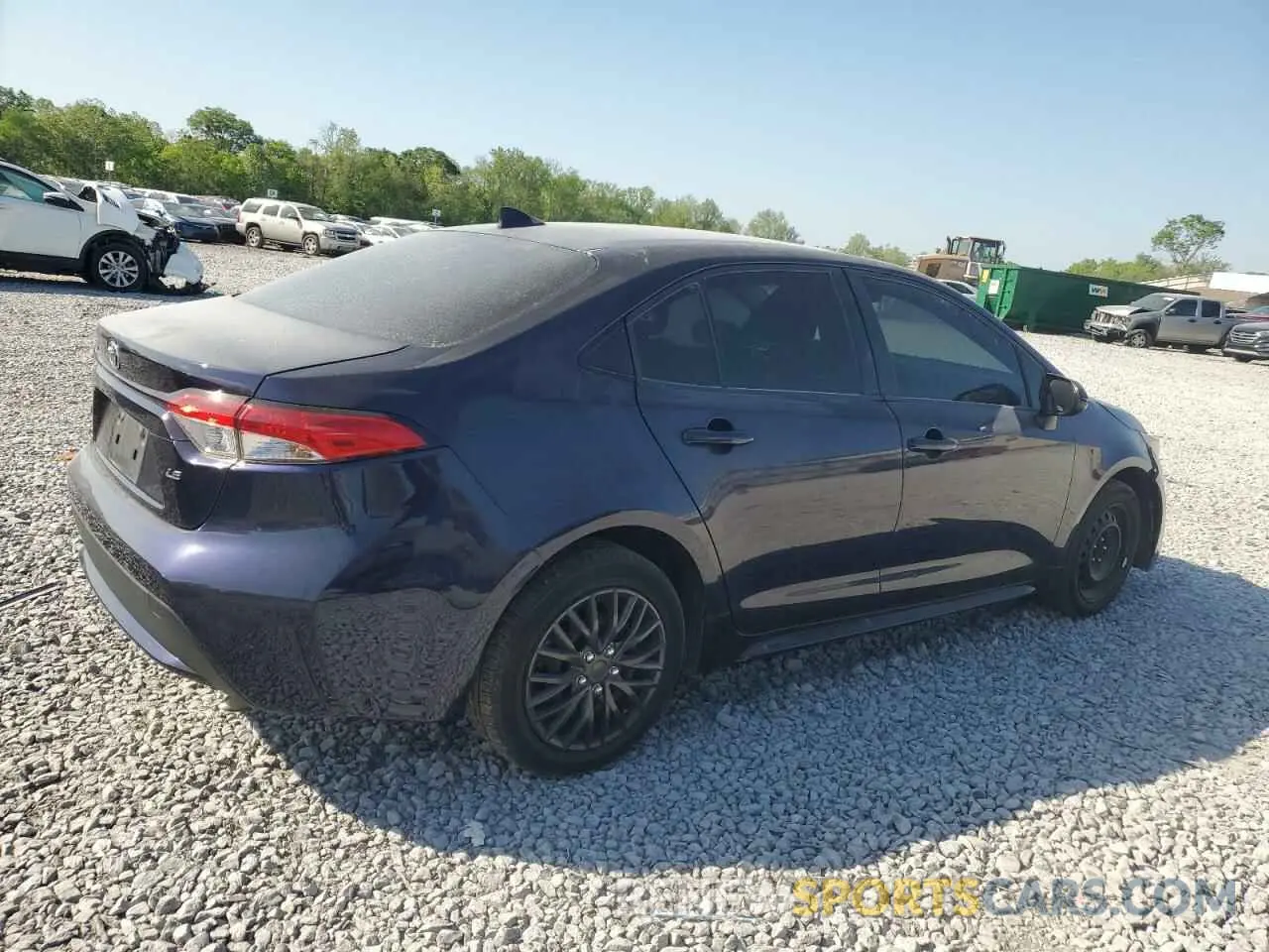 3 Photograph of a damaged car JTDEPRAE6LJ096568 TOYOTA COROLLA 2020