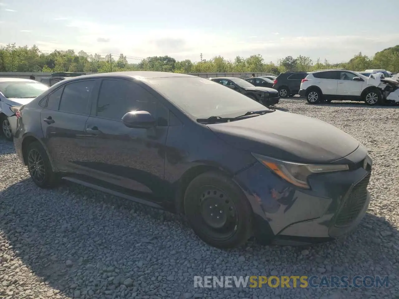 4 Photograph of a damaged car JTDEPRAE6LJ096568 TOYOTA COROLLA 2020