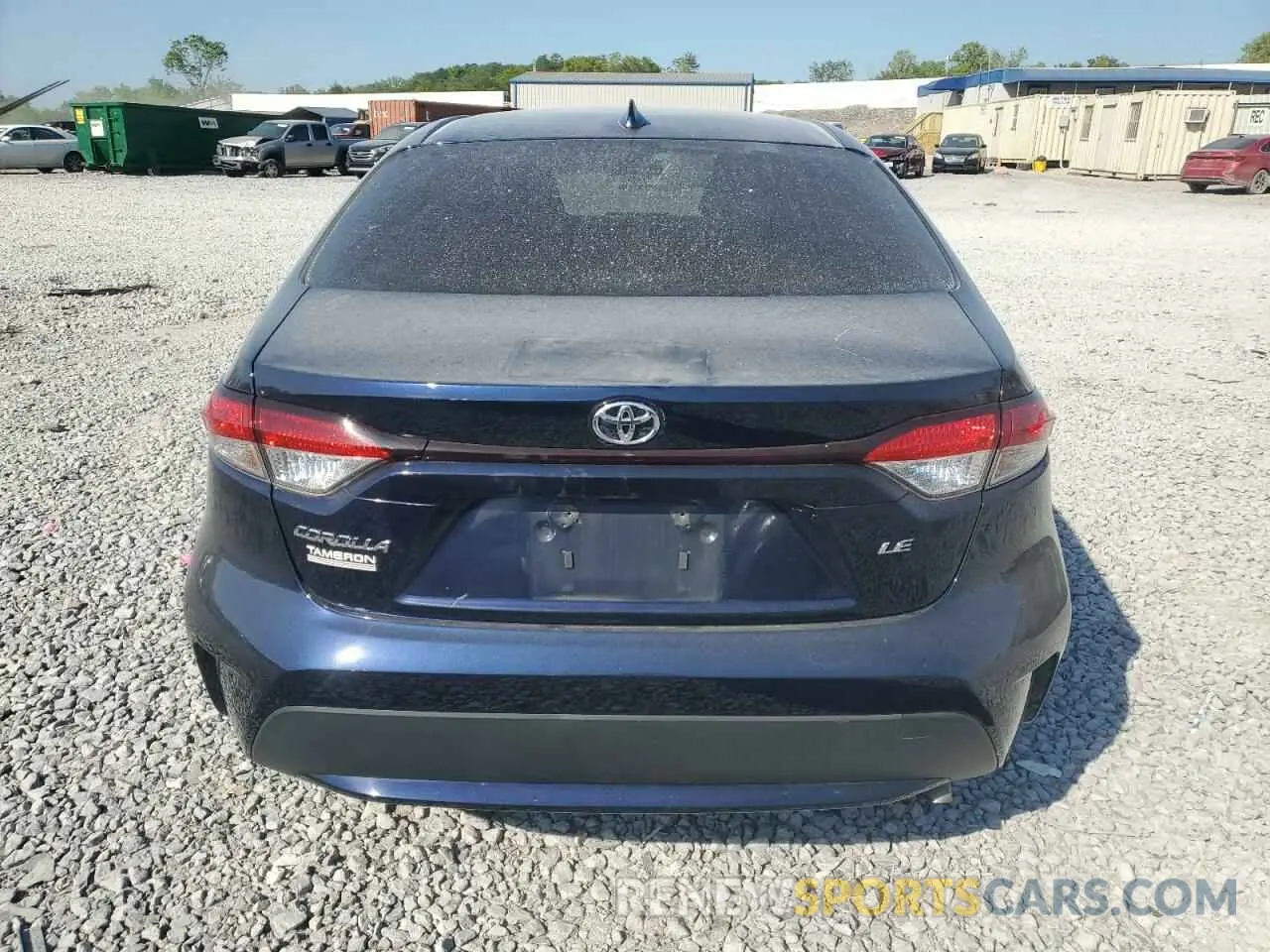 6 Photograph of a damaged car JTDEPRAE6LJ096568 TOYOTA COROLLA 2020