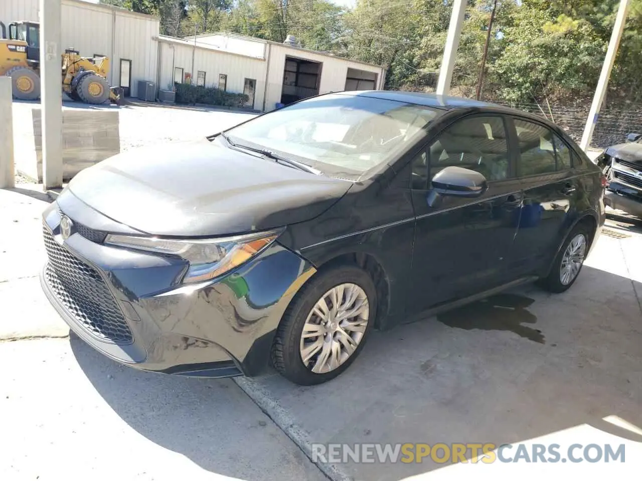 1 Photograph of a damaged car JTDEPRAE6LJ099647 TOYOTA COROLLA 2020