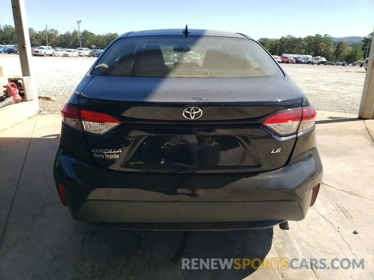 6 Photograph of a damaged car JTDEPRAE6LJ099647 TOYOTA COROLLA 2020