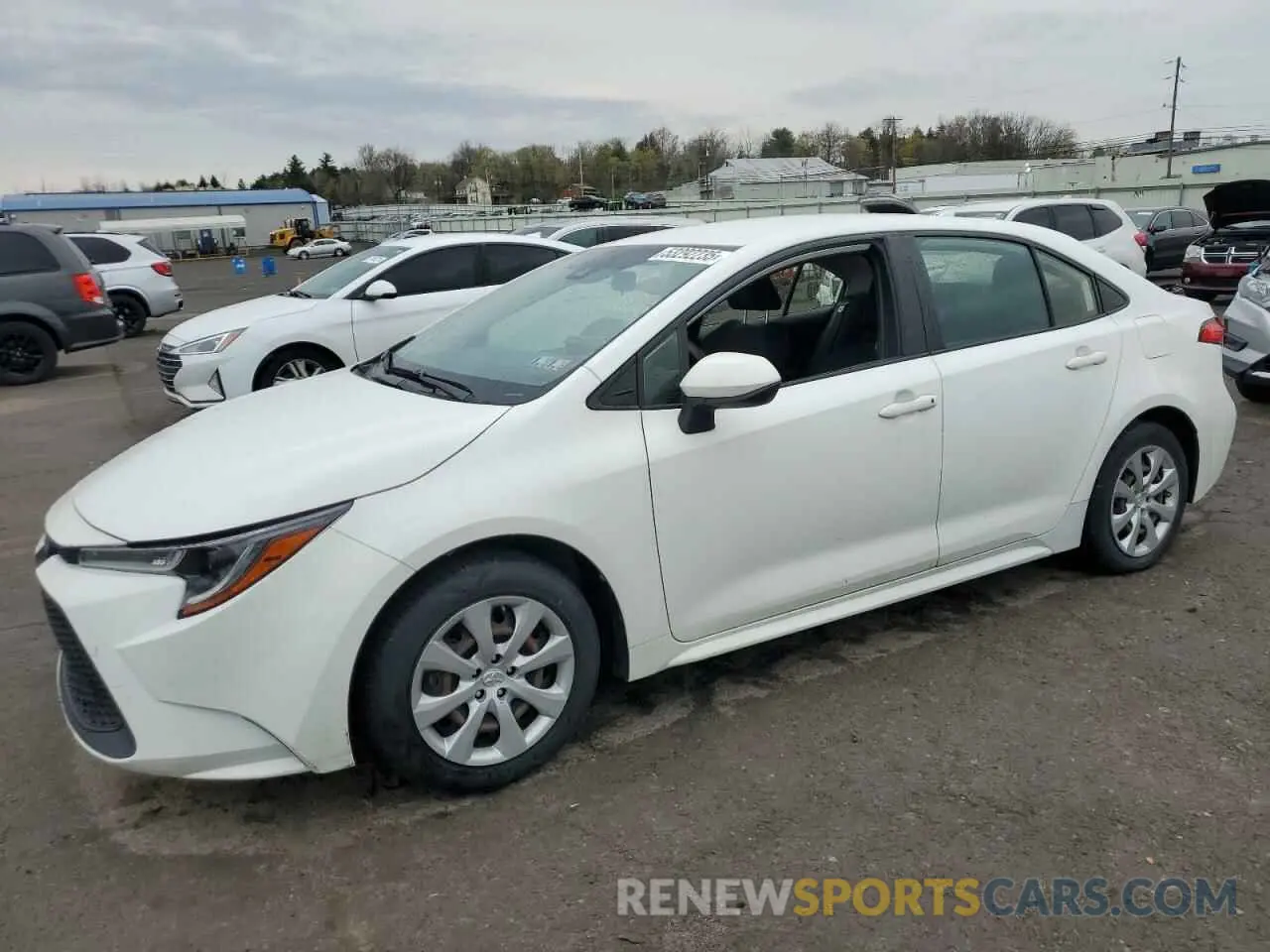 1 Photograph of a damaged car JTDEPRAE6LJ102773 TOYOTA COROLLA 2020