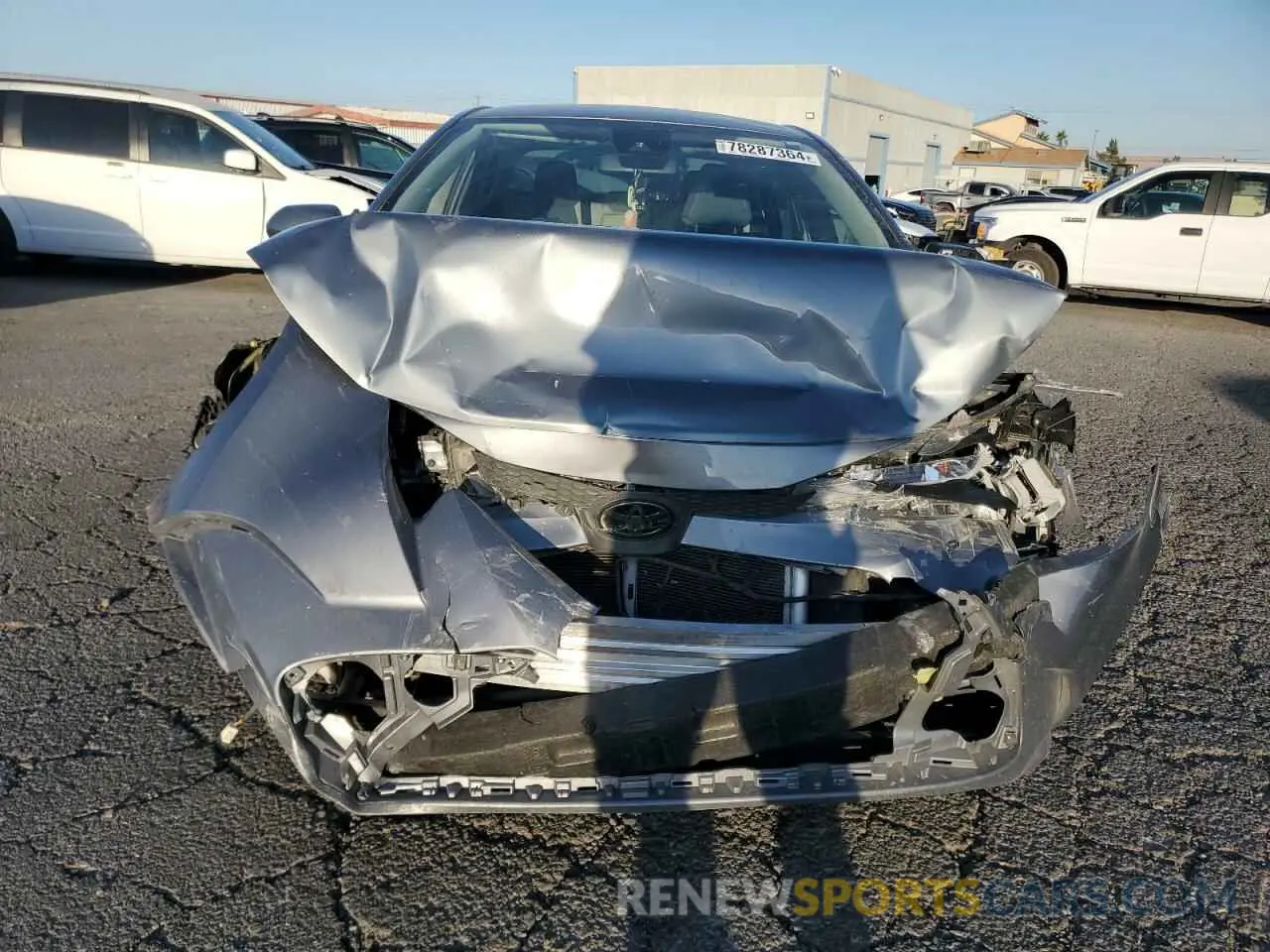 5 Photograph of a damaged car JTDEPRAE6LJ106998 TOYOTA COROLLA 2020