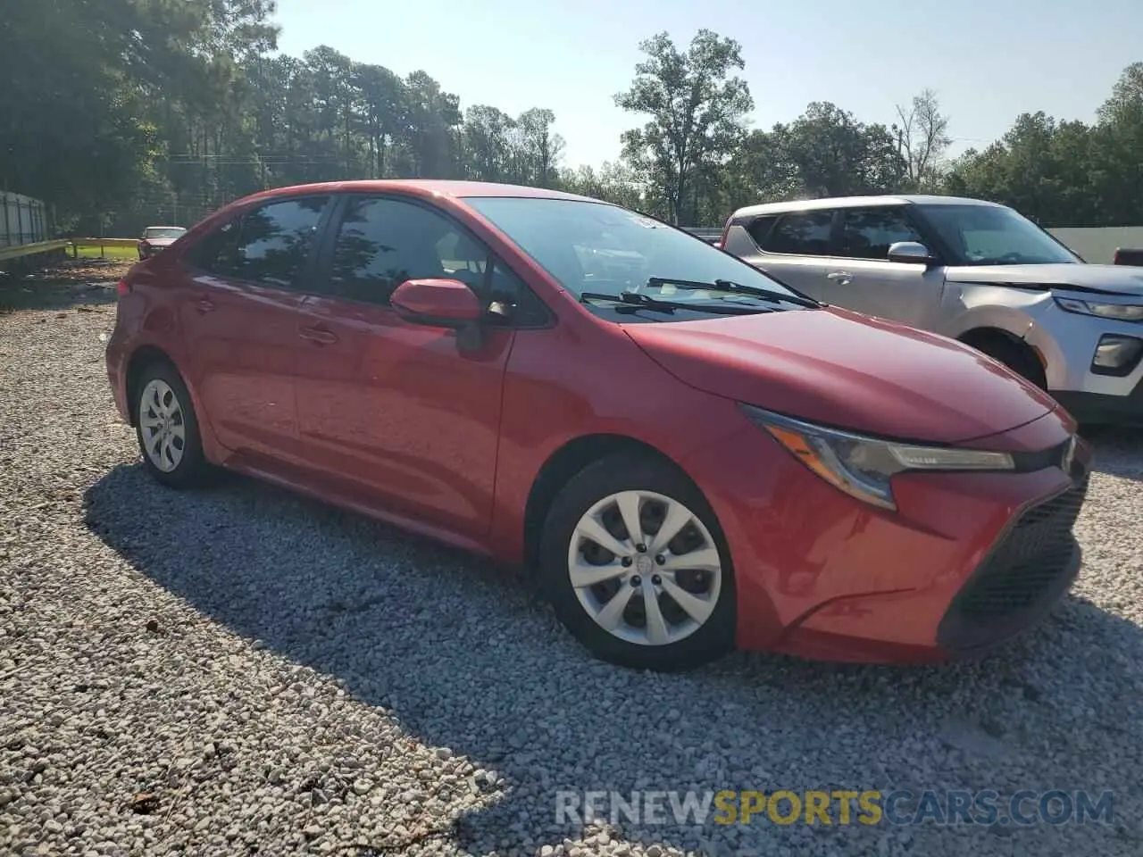 4 Photograph of a damaged car JTDEPRAE6LJ110923 TOYOTA COROLLA 2020