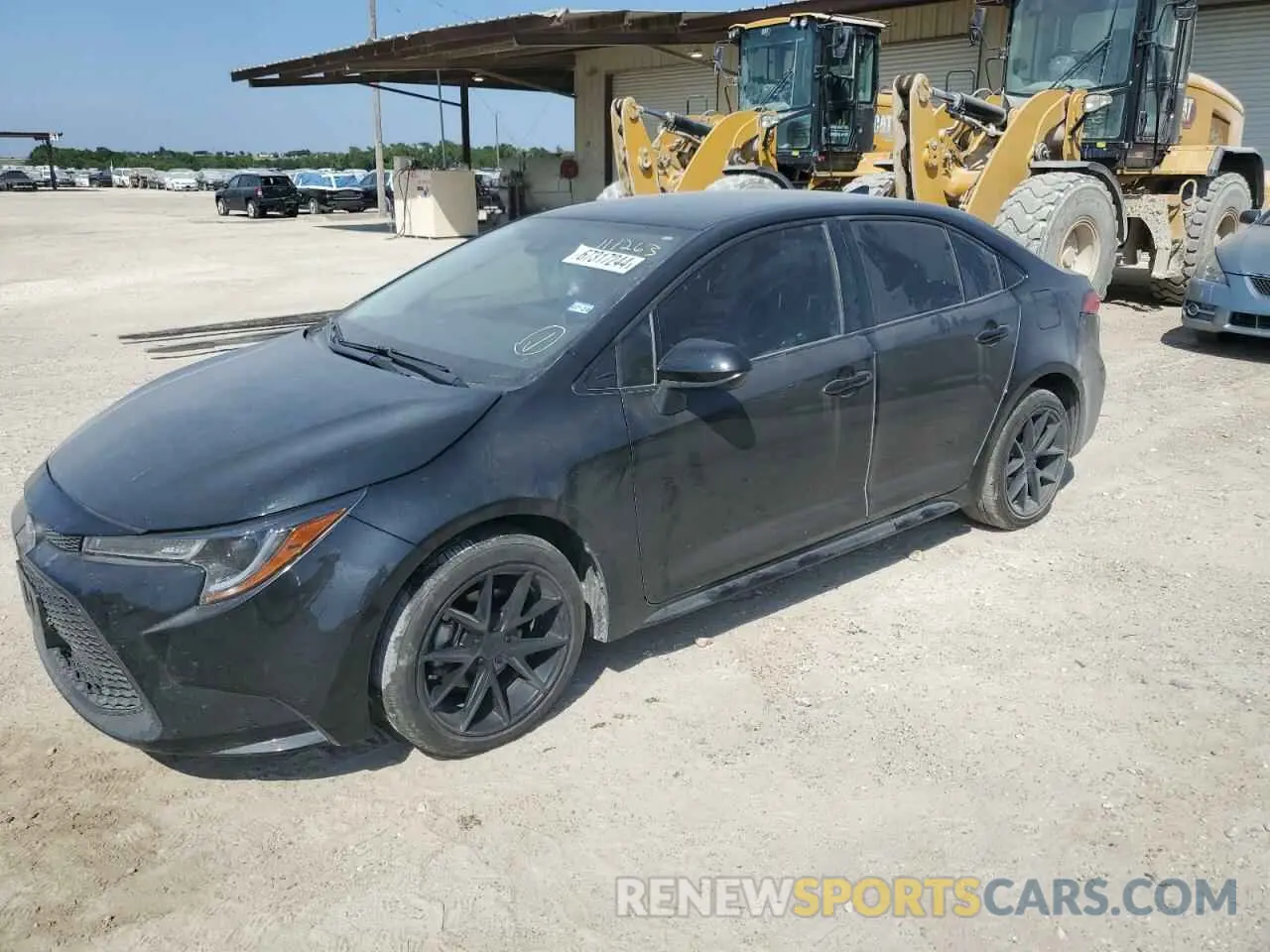 1 Photograph of a damaged car JTDEPRAE6LJ111263 TOYOTA COROLLA 2020
