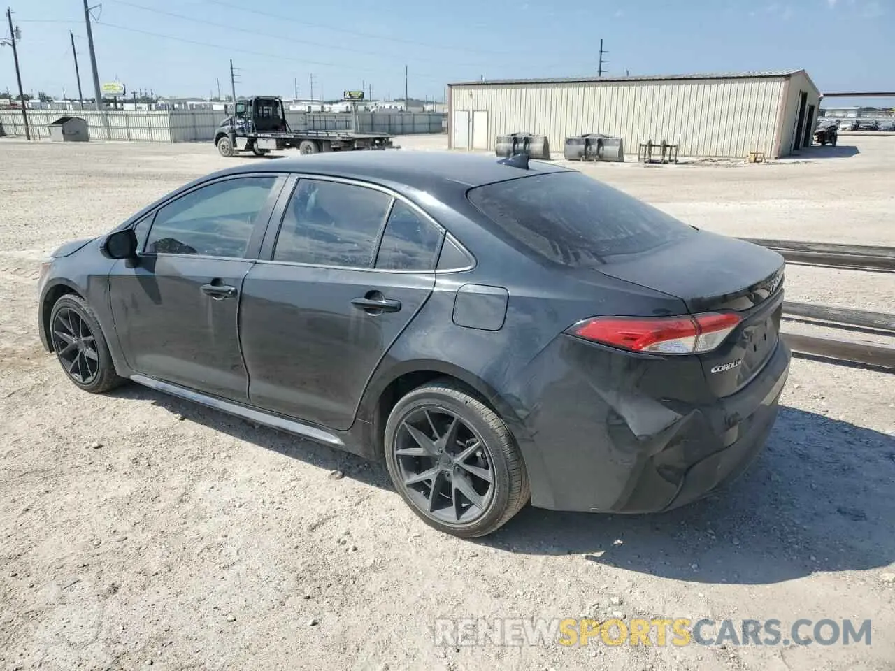 2 Photograph of a damaged car JTDEPRAE6LJ111263 TOYOTA COROLLA 2020