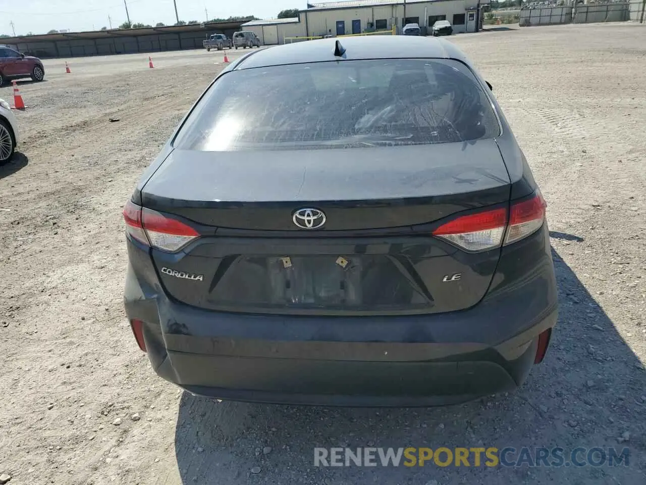6 Photograph of a damaged car JTDEPRAE6LJ111263 TOYOTA COROLLA 2020