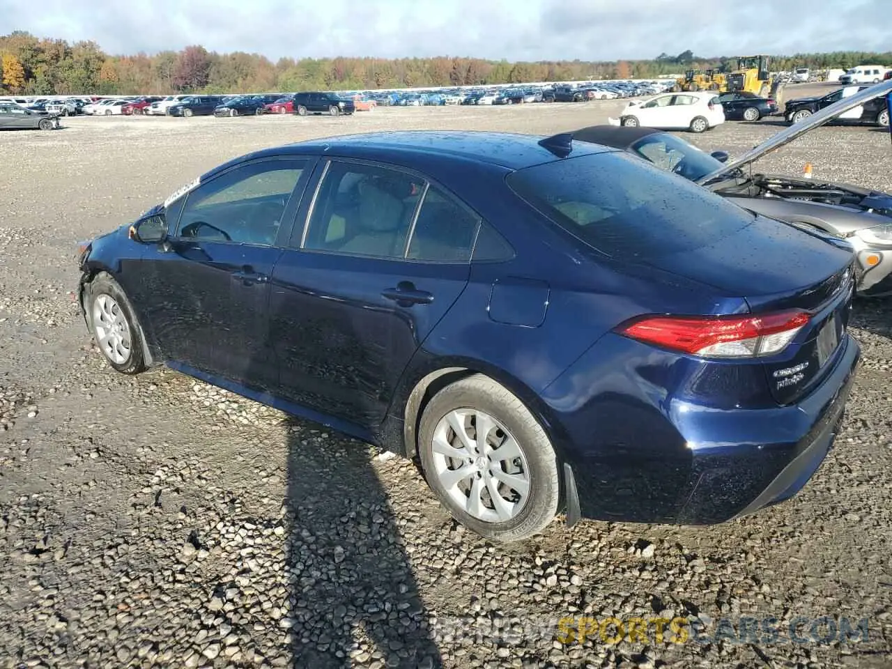 2 Photograph of a damaged car JTDEPRAE6LJ113823 TOYOTA COROLLA 2020