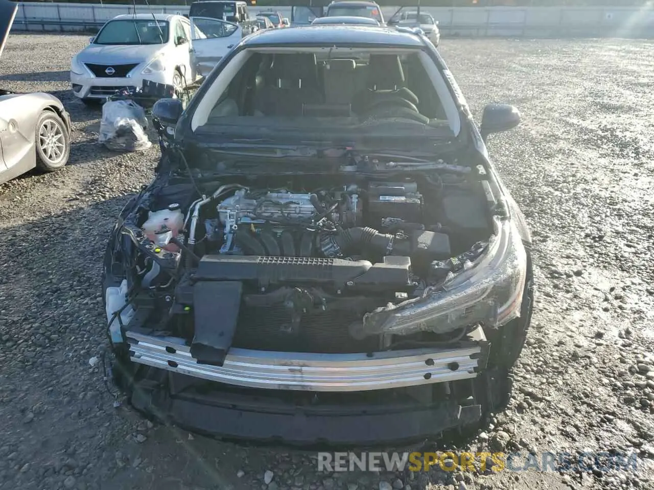 5 Photograph of a damaged car JTDEPRAE6LJ113823 TOYOTA COROLLA 2020