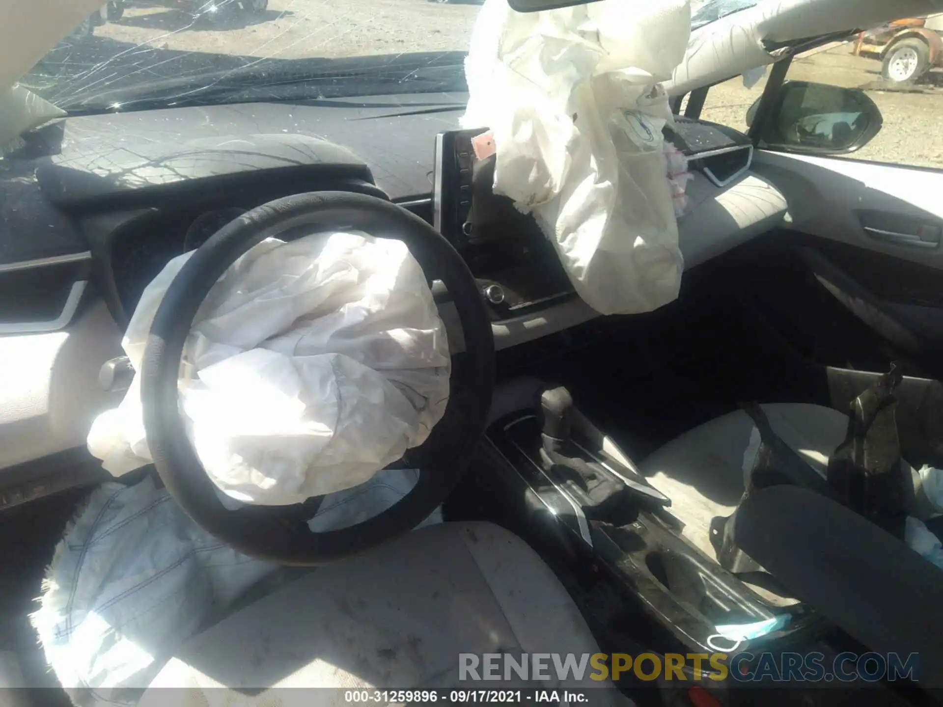 5 Photograph of a damaged car JTDEPRAE6LJ114759 TOYOTA COROLLA 2020